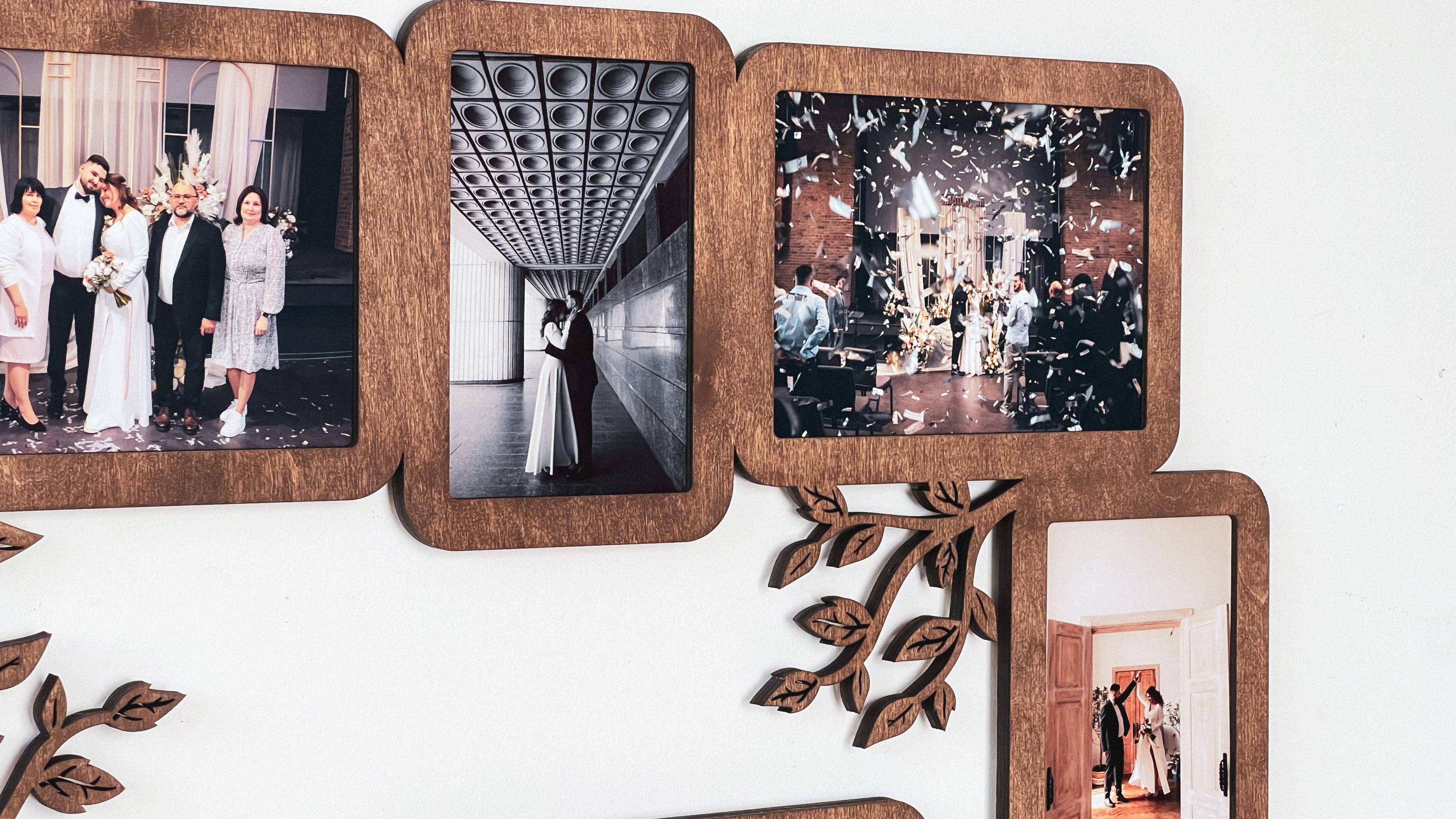 Picture Frame Collage | Personalized Family Tree | Multi Photo Frames - The Frame Depot