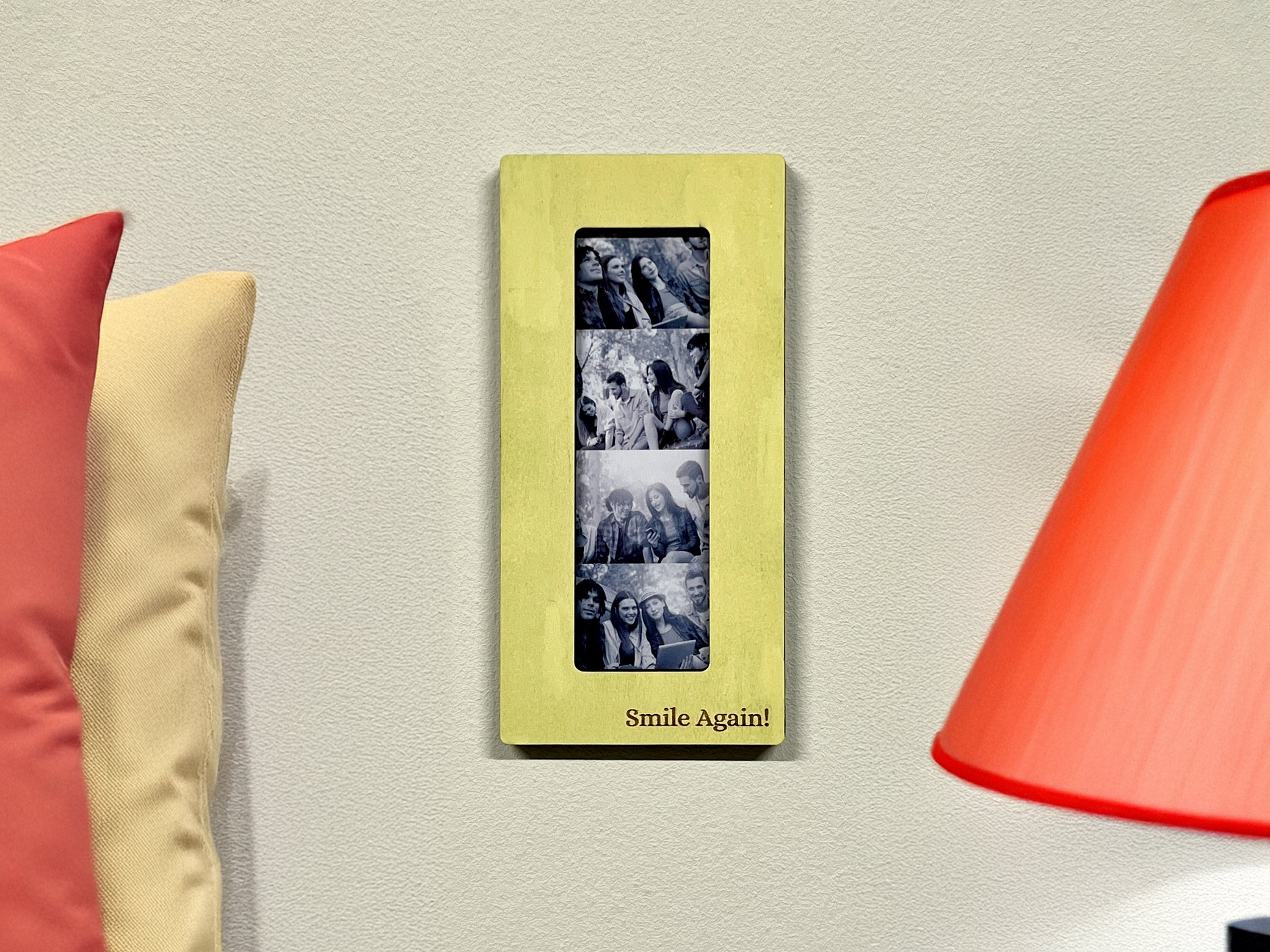 Photo Booth Strip Frame | Magnetic 2x6 Photo Display