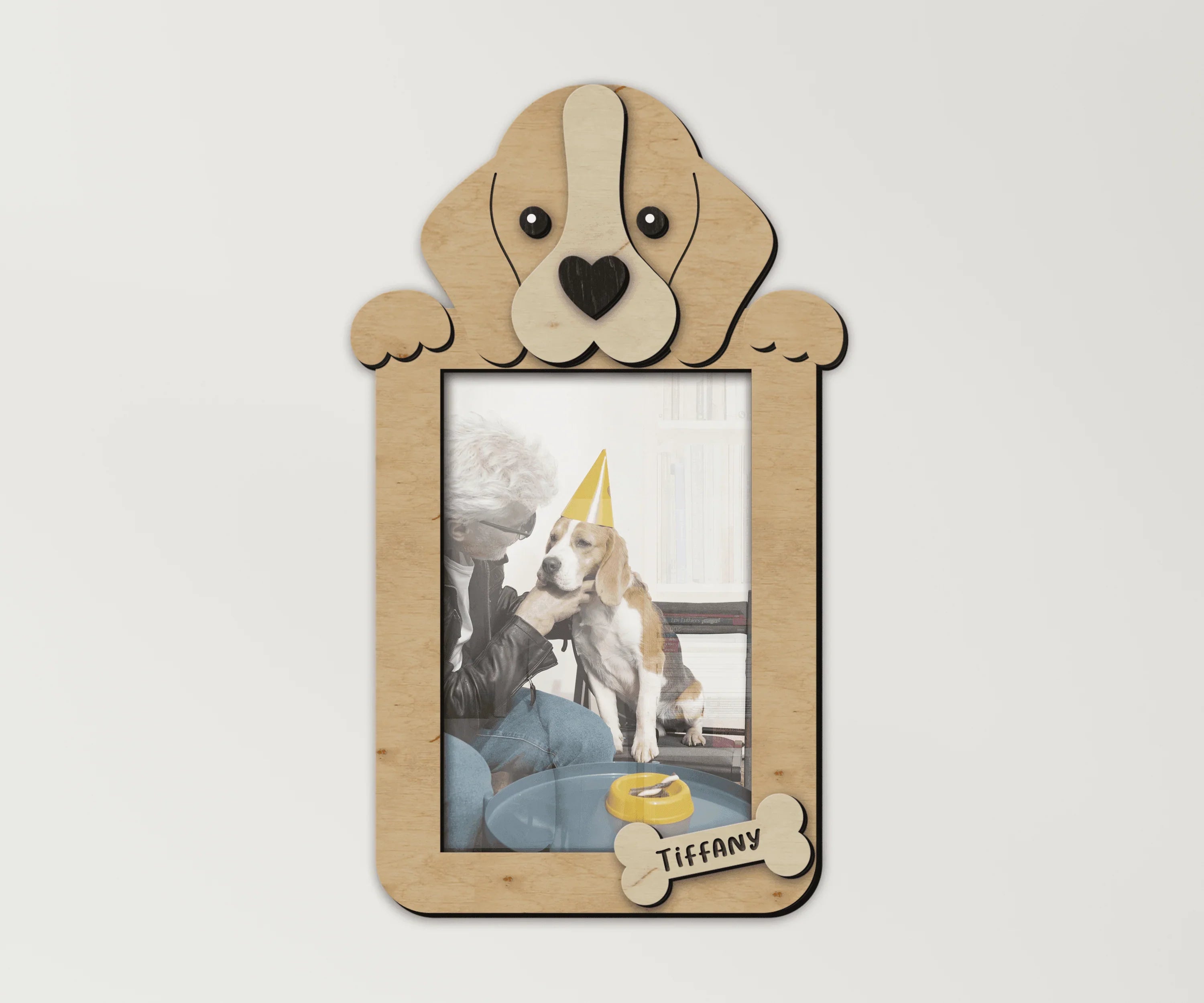 Custom Beagle Photo Frame | Pet Themed Picture Frame - The Frame Depot