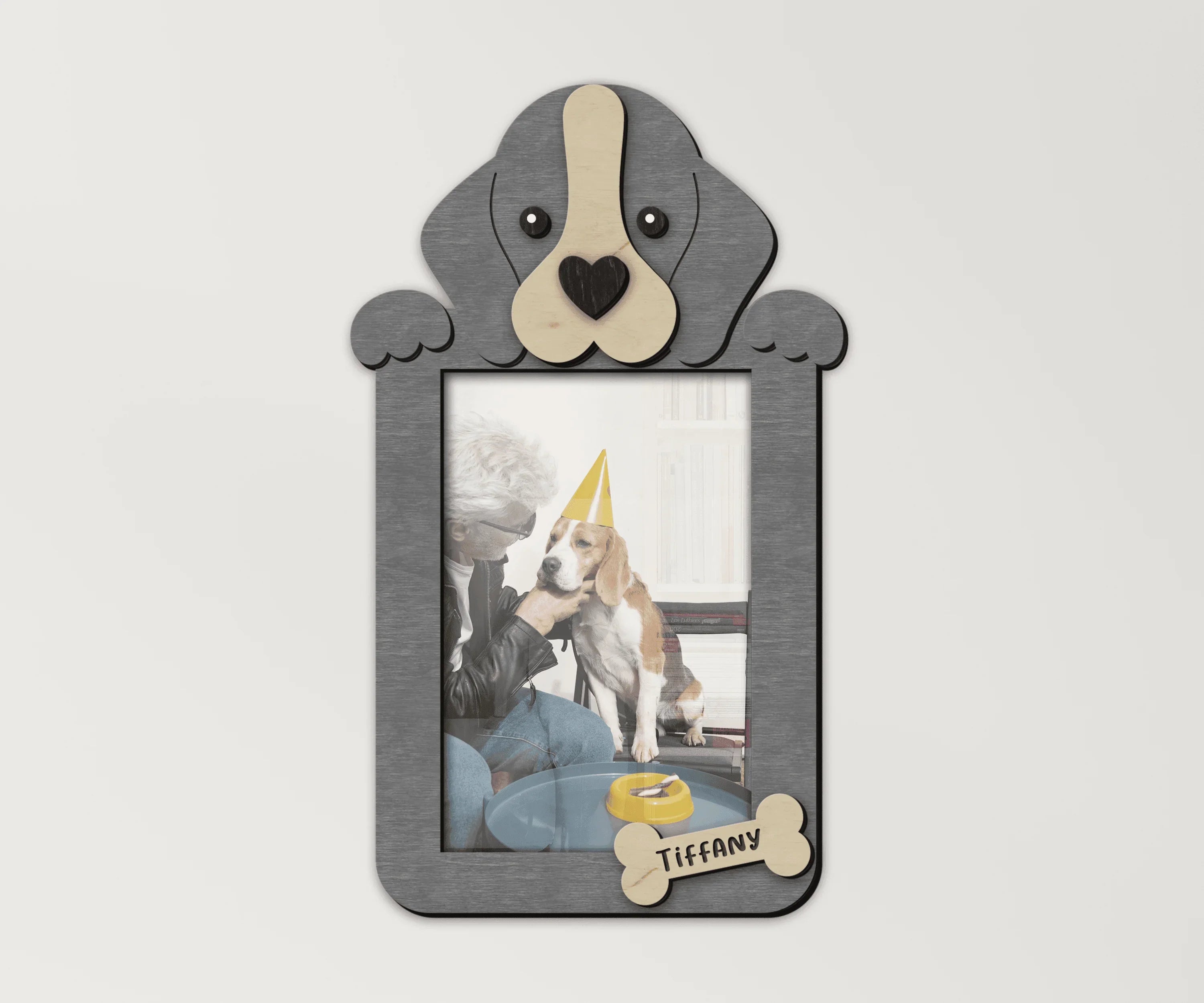 Custom Beagle Photo Frame | Pet Themed Picture Frame - The Frame Depot