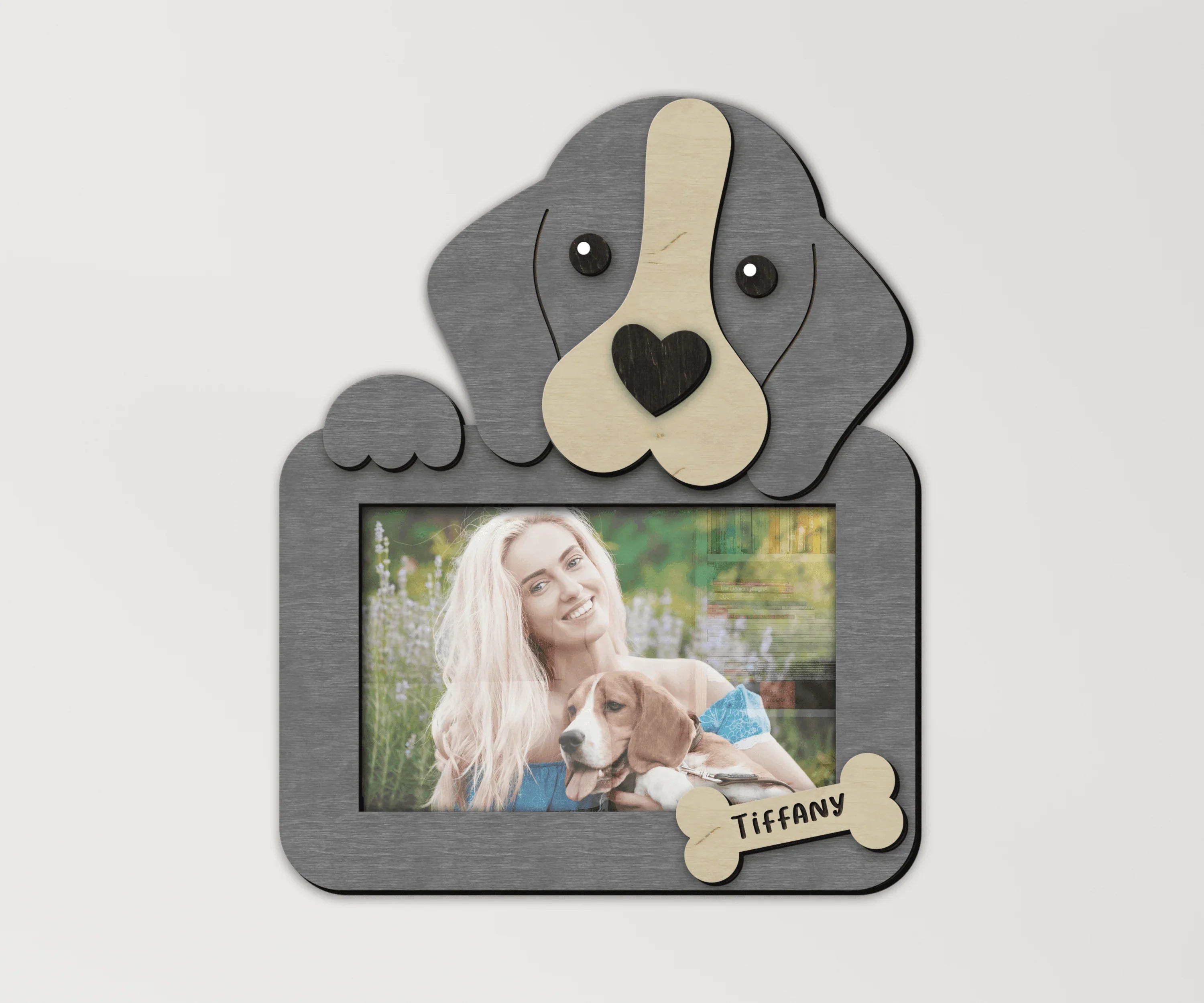Custom Beagle Photo Frame | Unique Gift for Pet Lovers | Personalized Picture frame - The Frame Depot
