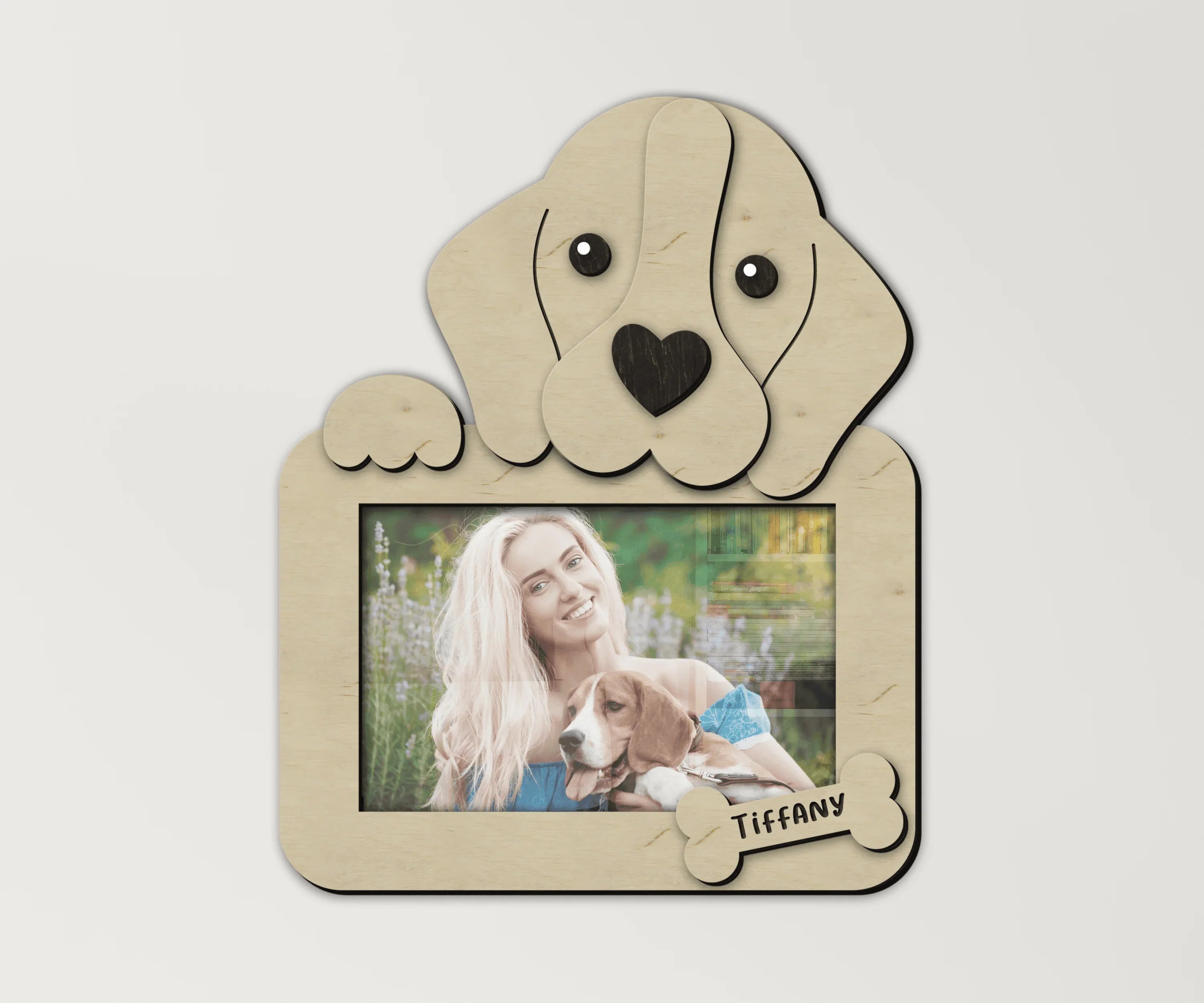 Custom Beagle Photo Frame | Unique Gift for Pet Lovers | Personalized Picture frame - The Frame Depot