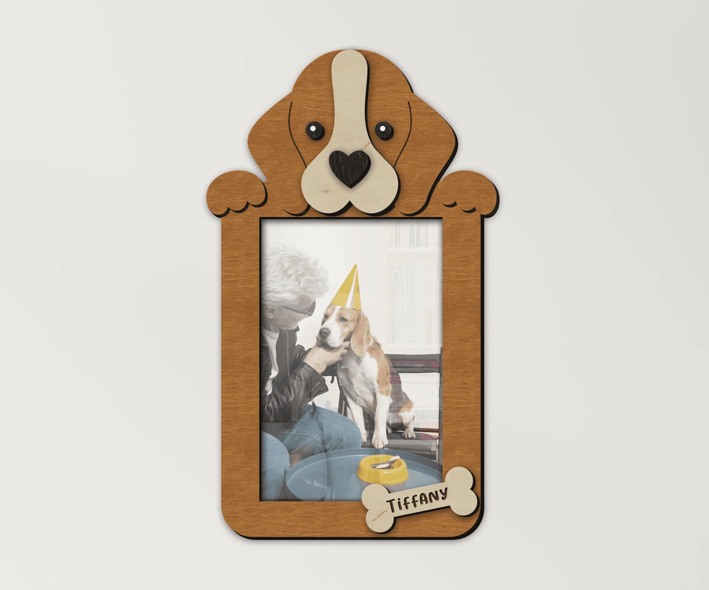 Custom Beagle Photo Frame | Pet Themed Picture Frame - The Frame Depot