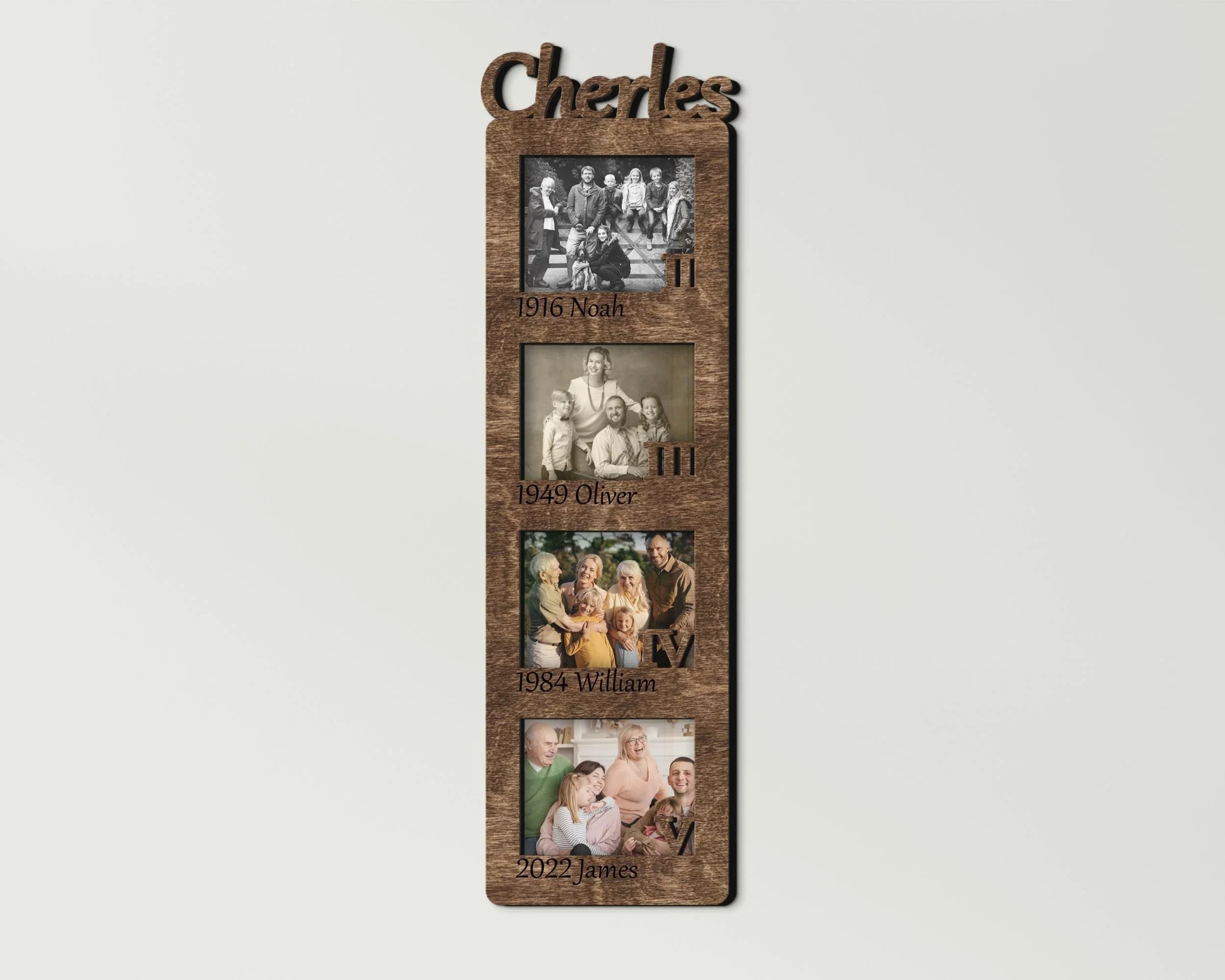 Family Generations as Picture Frame Collage - The Frame Depot
