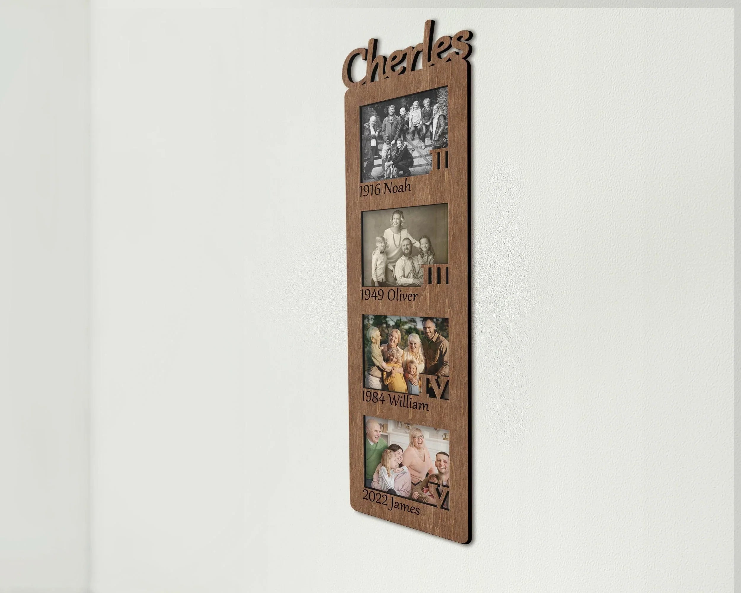 Family Generations as Picture Frame Collage - The Frame Depot