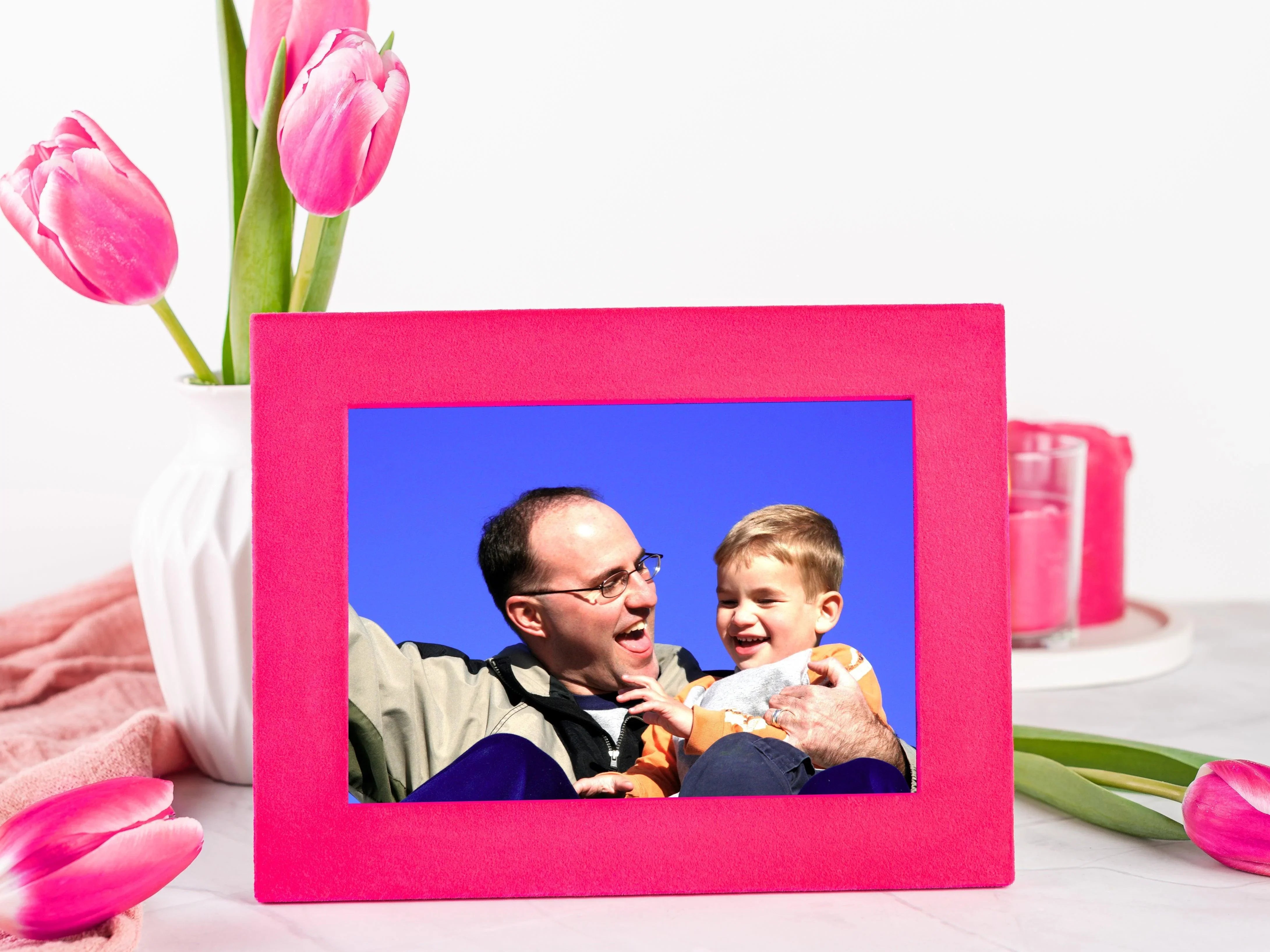 Velvet fabric picture frame | Soft photo frame - The Frame Depot