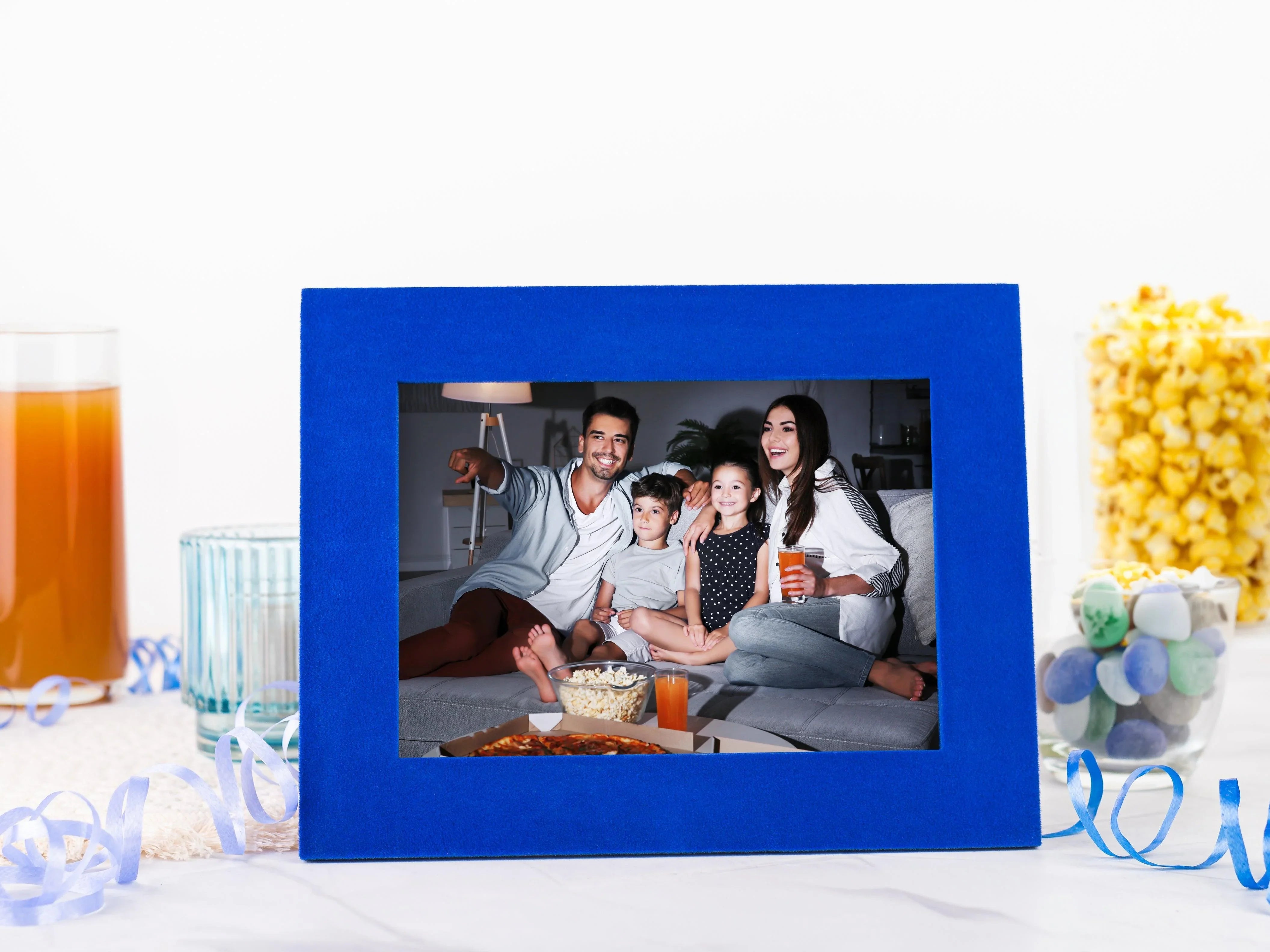 Velvet fabric picture frame | Soft photo frame - The Frame Depot