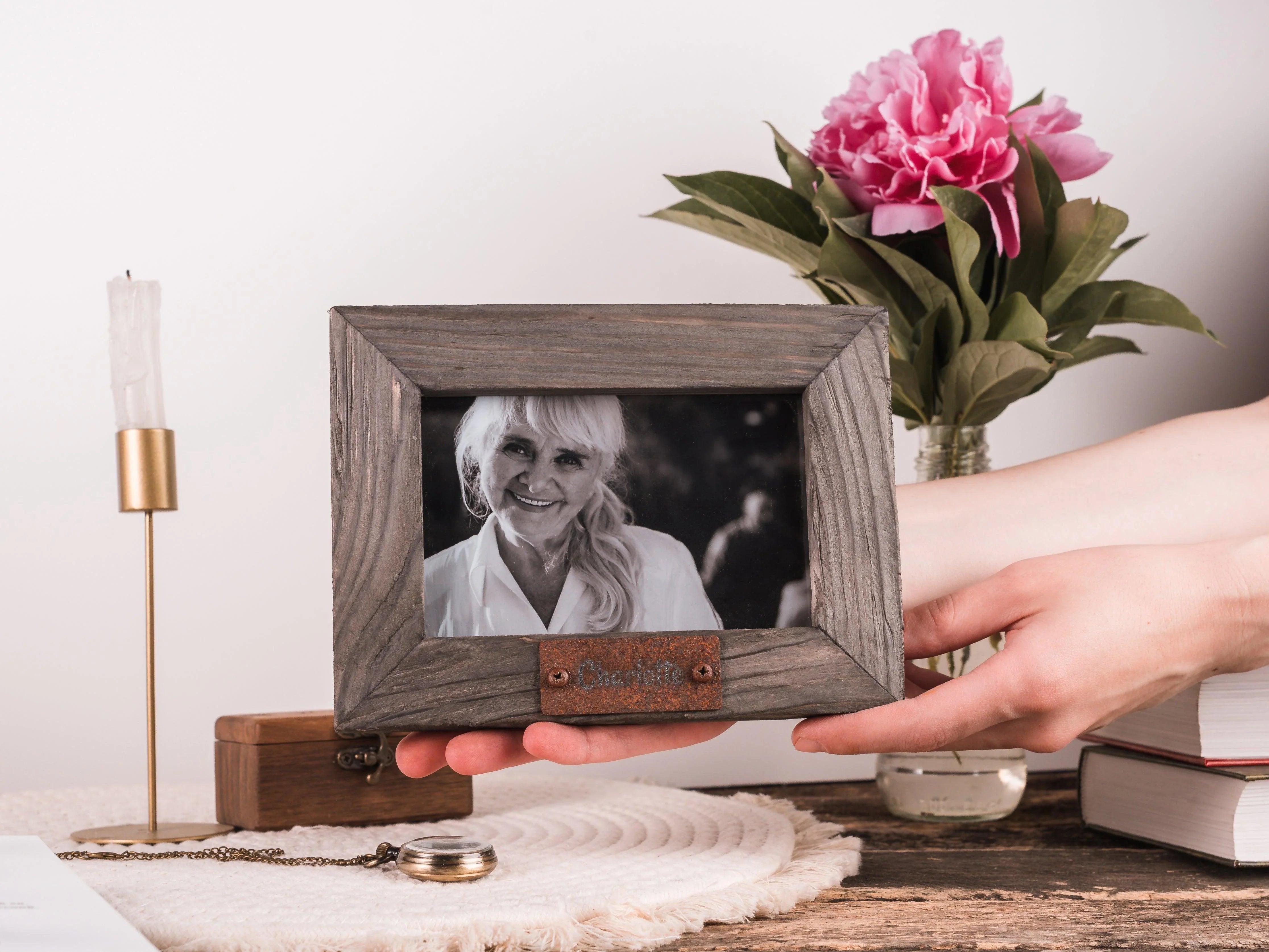 Rustic Barn Wood Picture Frame - The Frame Depot