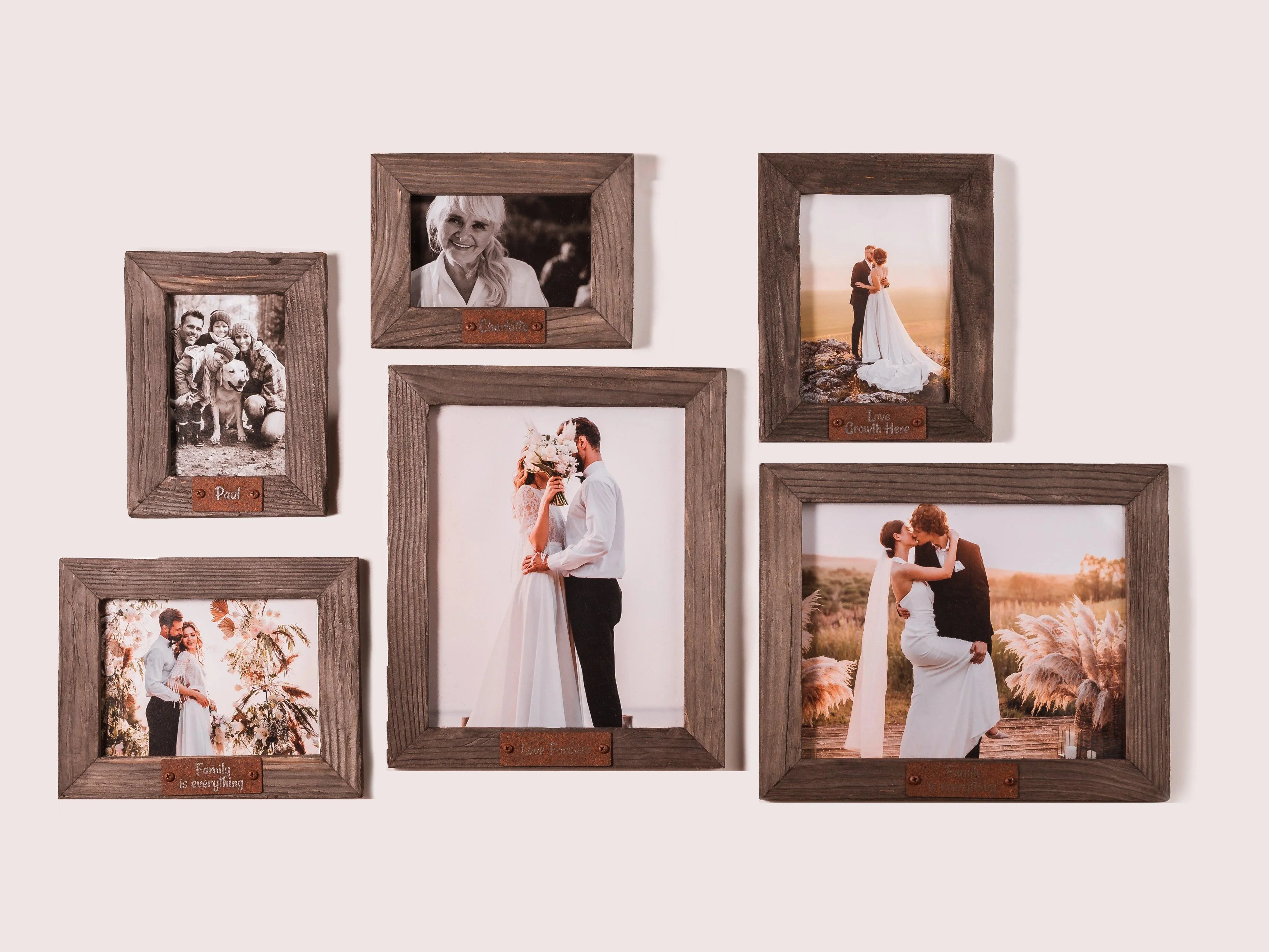 Rustic Barn Wood Picture Frame - The Frame Depot