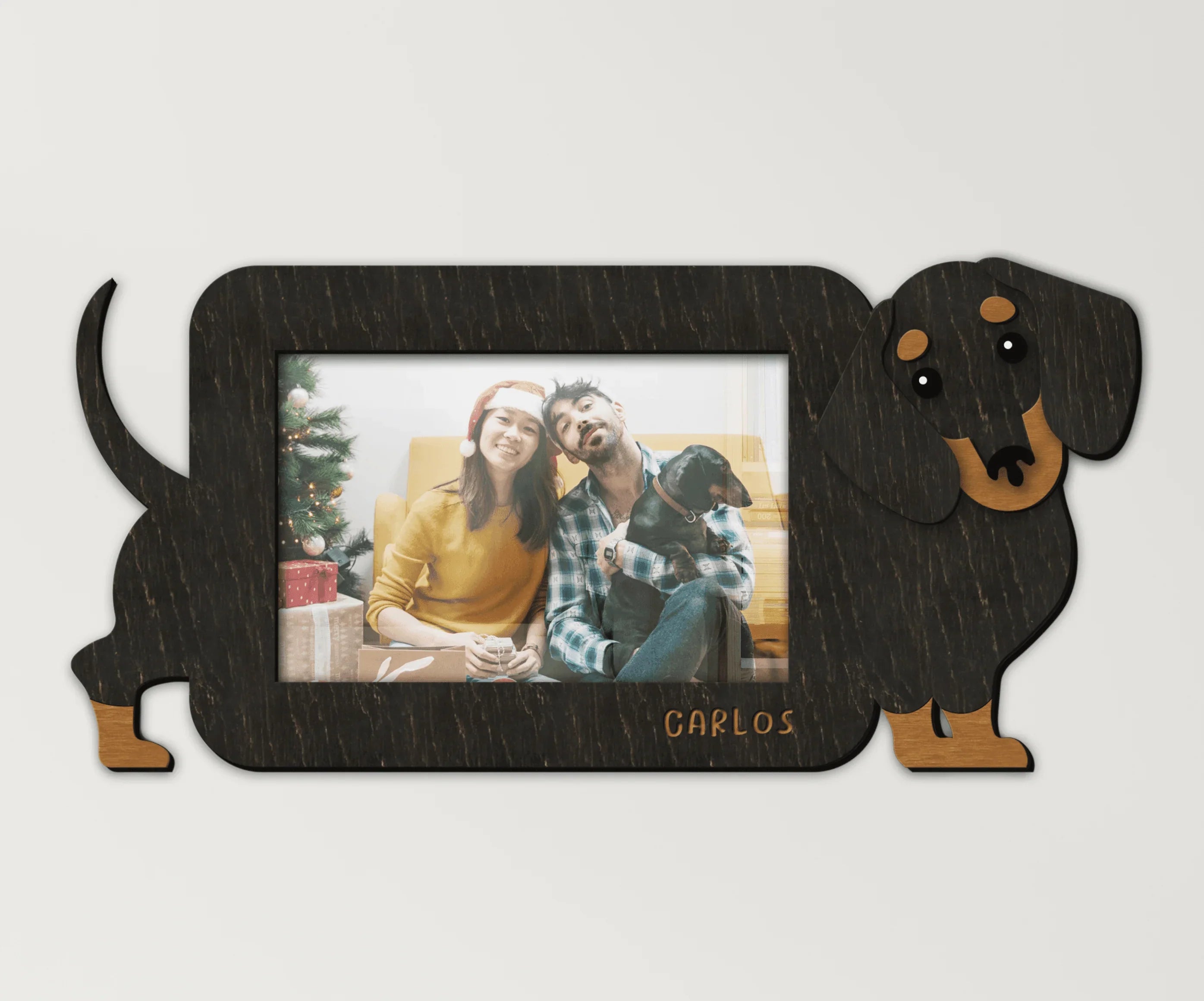 Personalized Dachshund Picture frame - Pet-themed Photo Decor - The Frame Depot