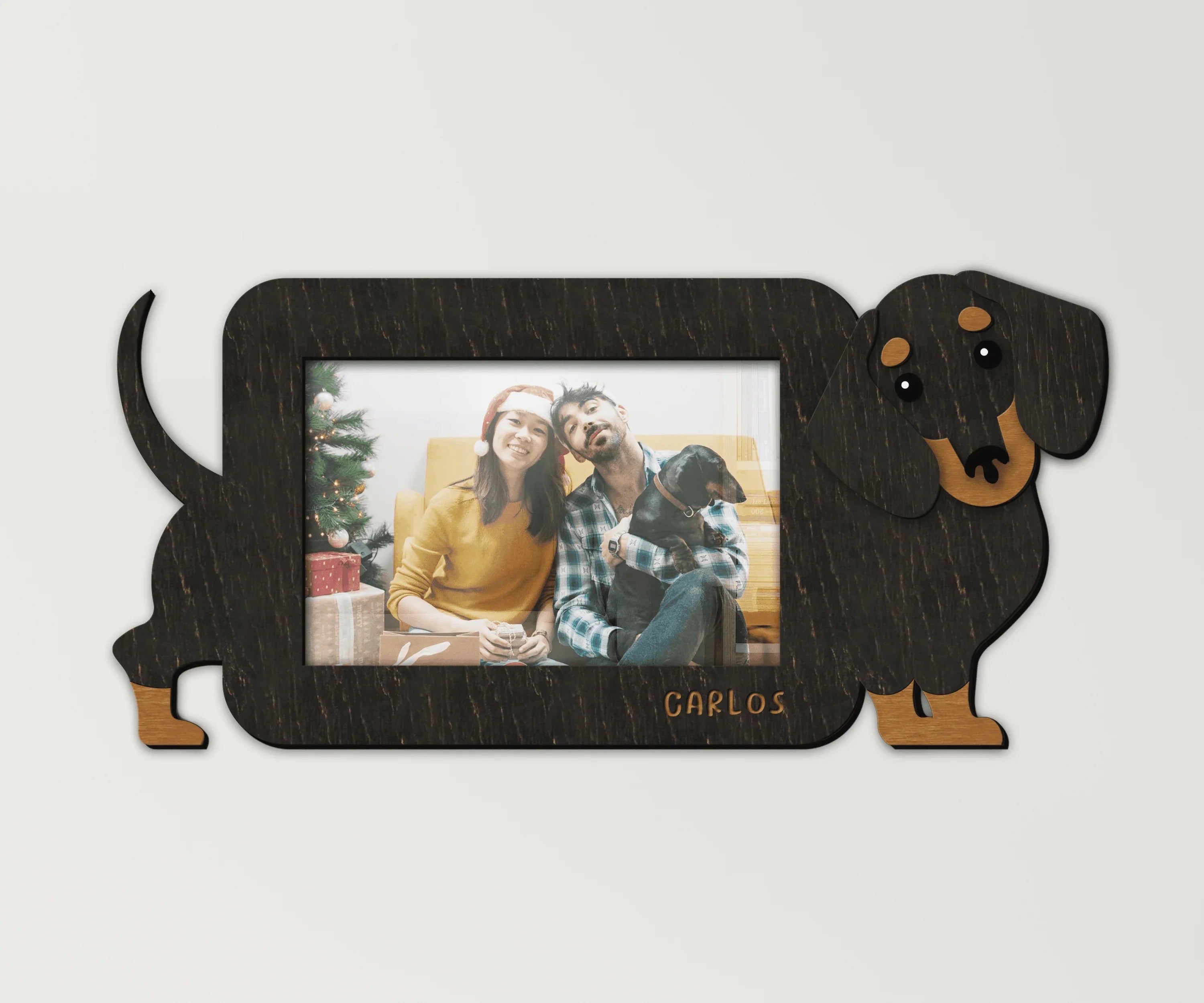 Personalized Dachshund Picture frame - Pet-themed Photo Decor - The Frame Depot