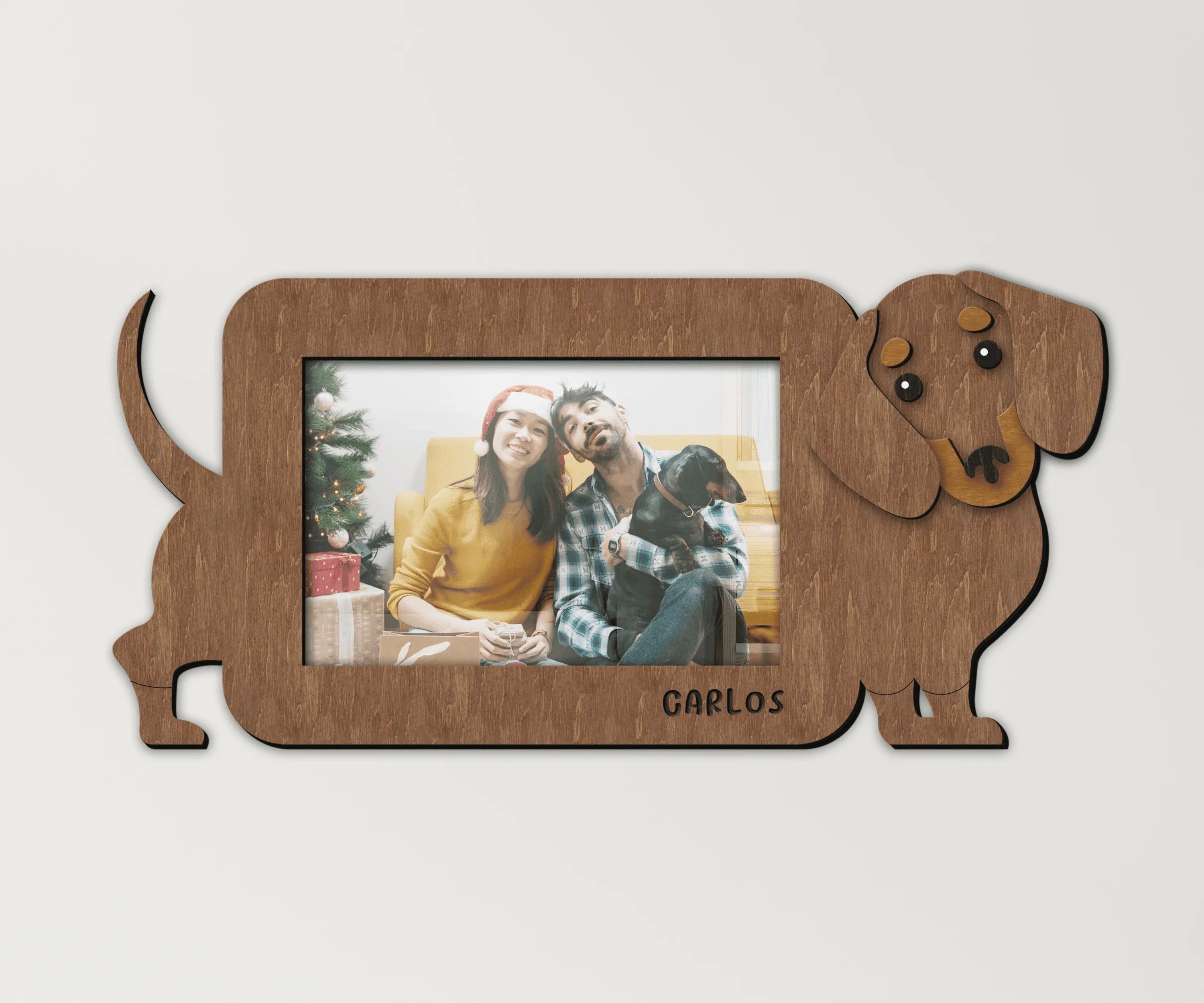Personalized Dachshund Picture frame - Pet-themed Photo Decor - The Frame Depot