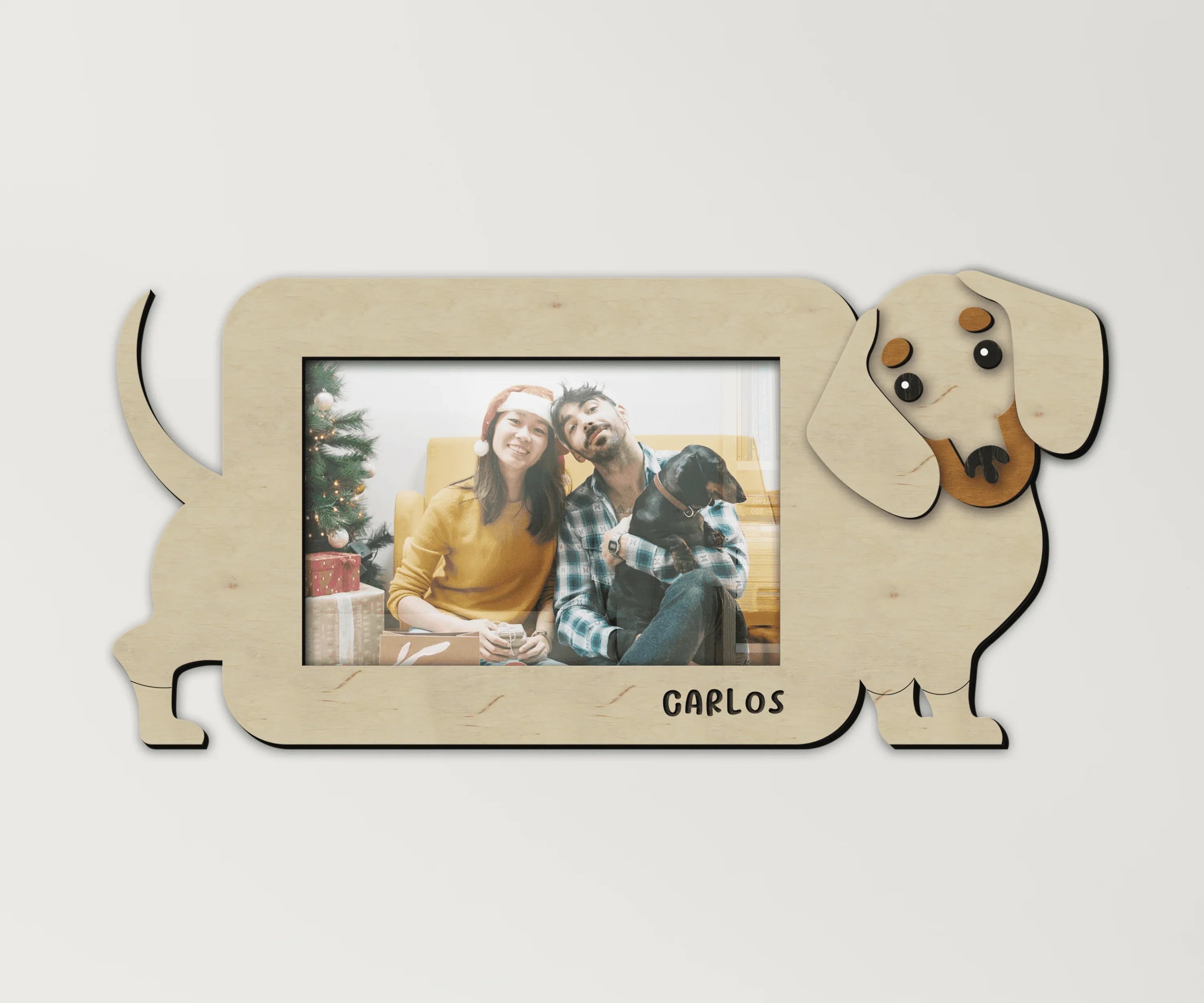 Personalized Dachshund Picture frame - Pet-themed Photo Decor - The Frame Depot