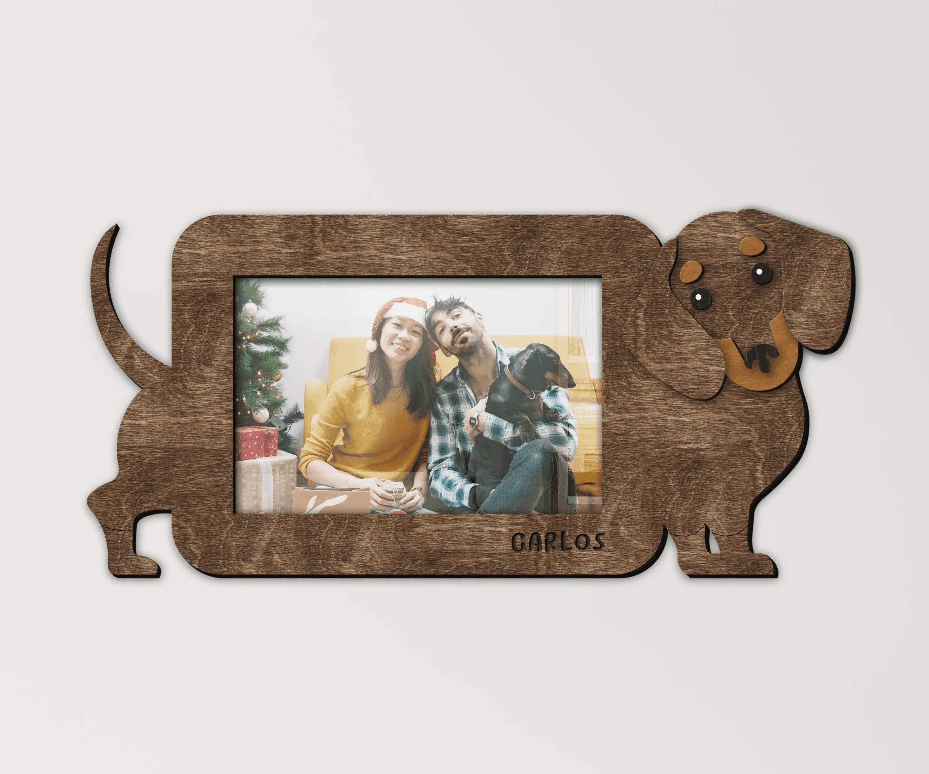 Personalized Dachshund Picture frame - Pet-themed Photo Decor - The Frame Depot