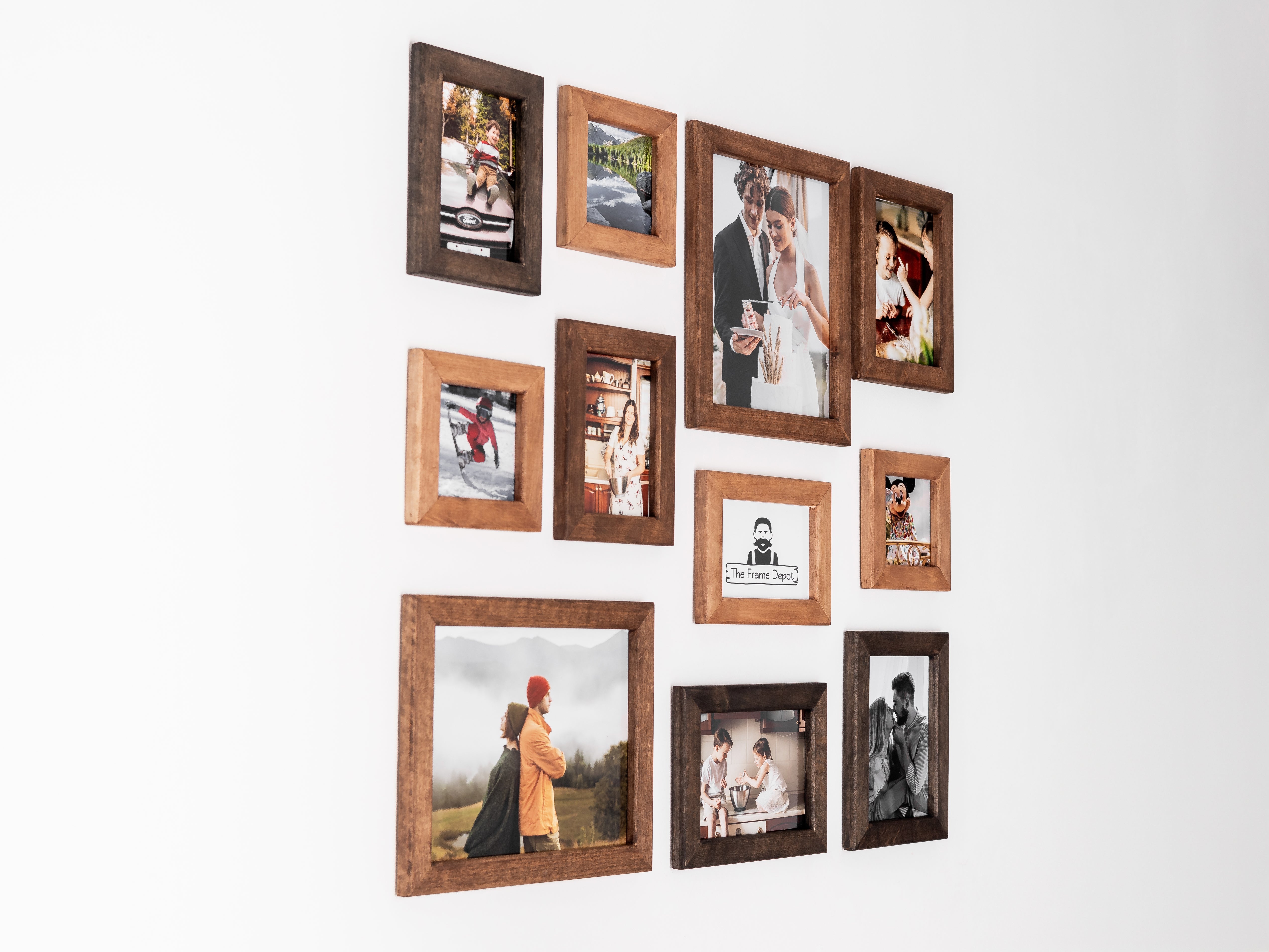 Vintage Vibe Picture Frame Set | Antique Photo Frame Collage - The Frame Depot