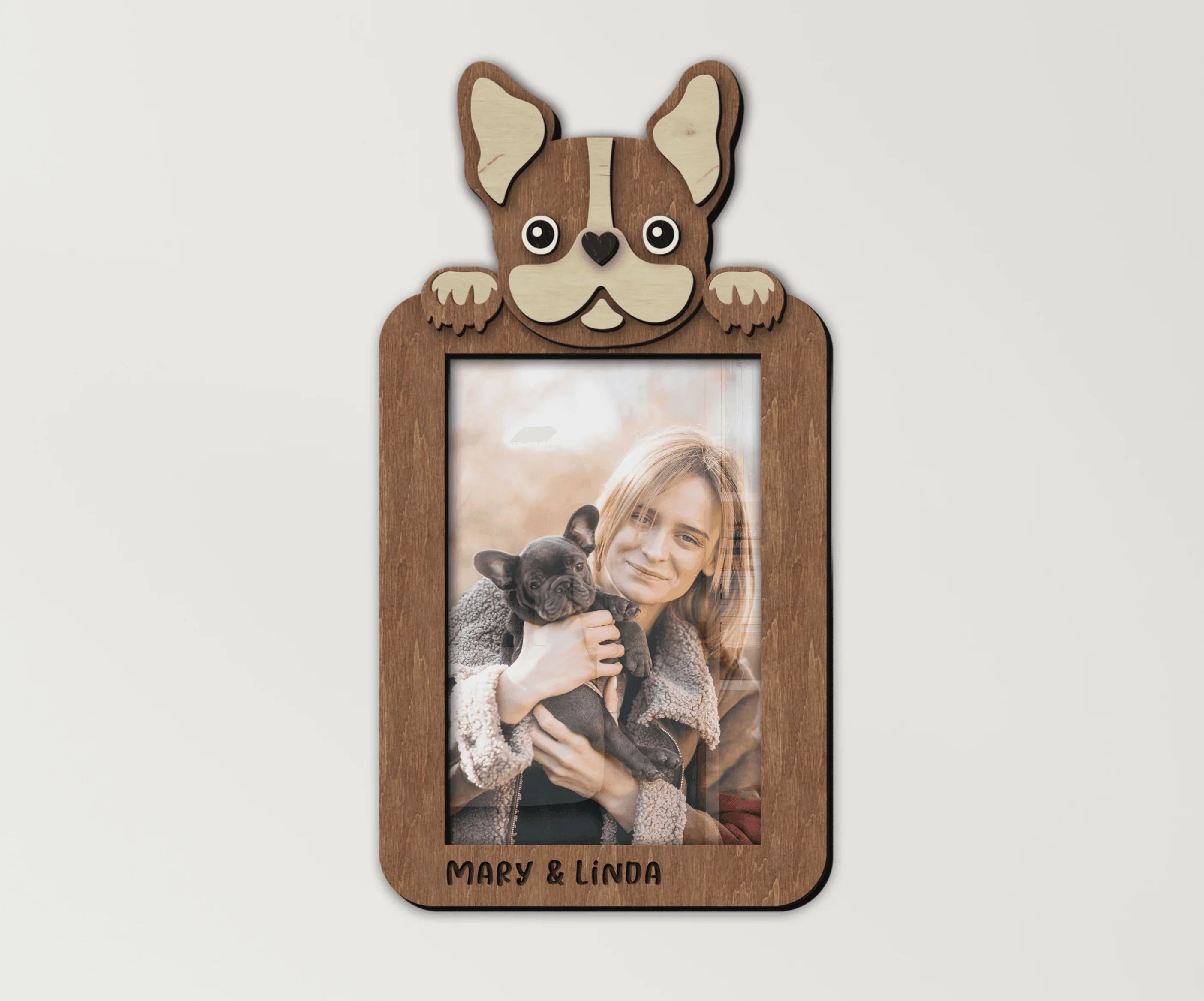 Custom French Bulldog Decor | Personalized Dog Picture Frame - The Frame Depot