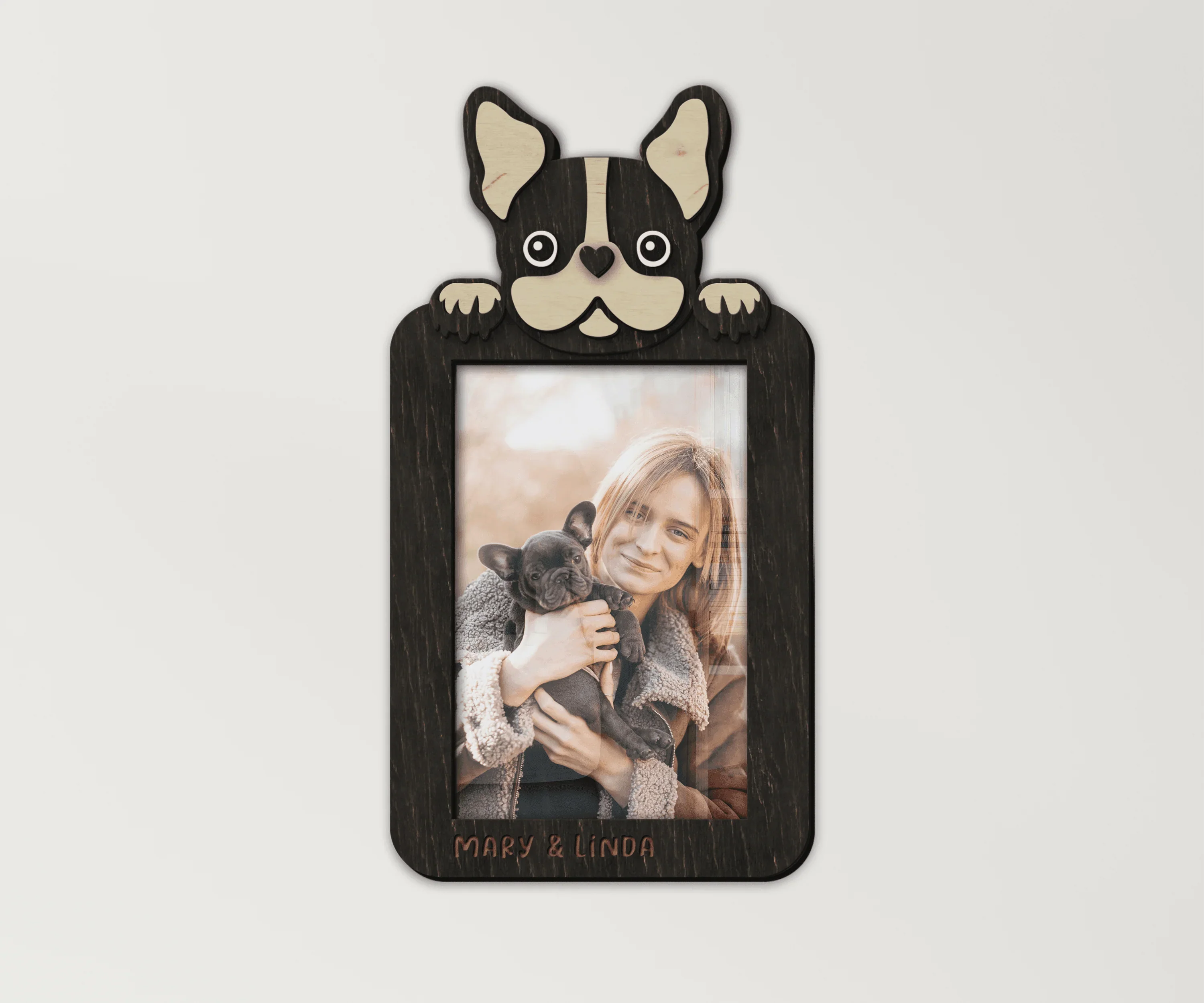 Custom French Bulldog Decor | Personalized Dog Picture Frame - The Frame Depot