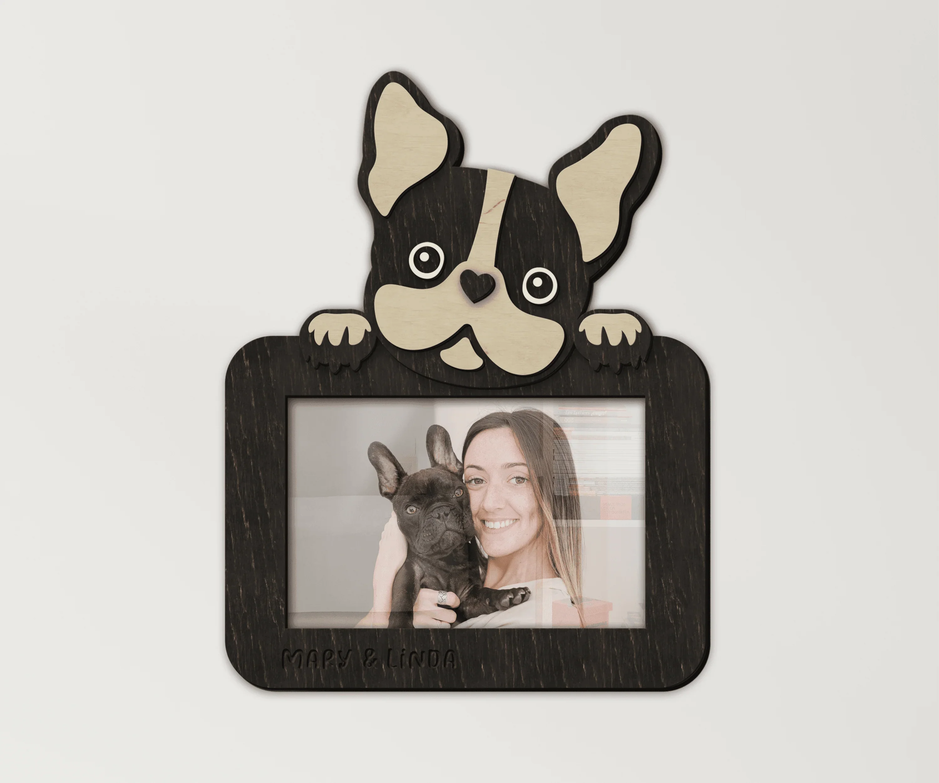French Bulldog Frame | Personalized Dog Decor - The Frame Depot
