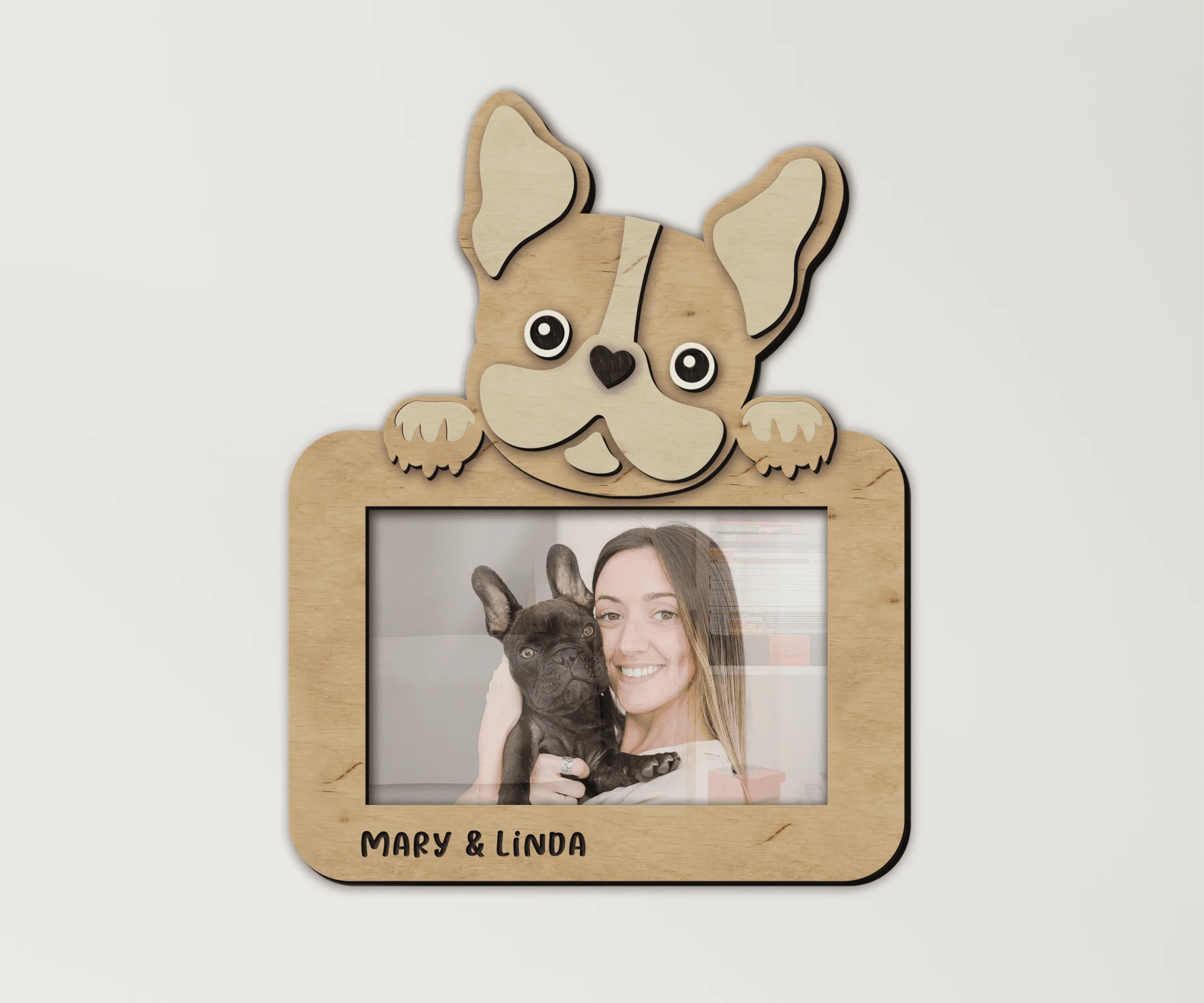 French Bulldog Frame | Personalized Dog Decor - The Frame Depot