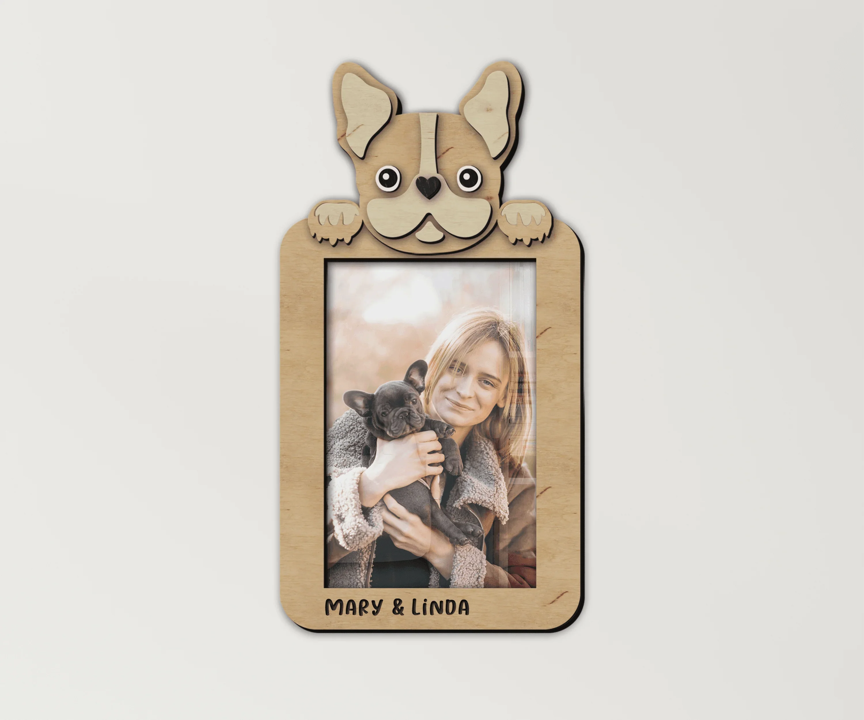 Custom French Bulldog Decor | Personalized Dog Picture Frame - The Frame Depot