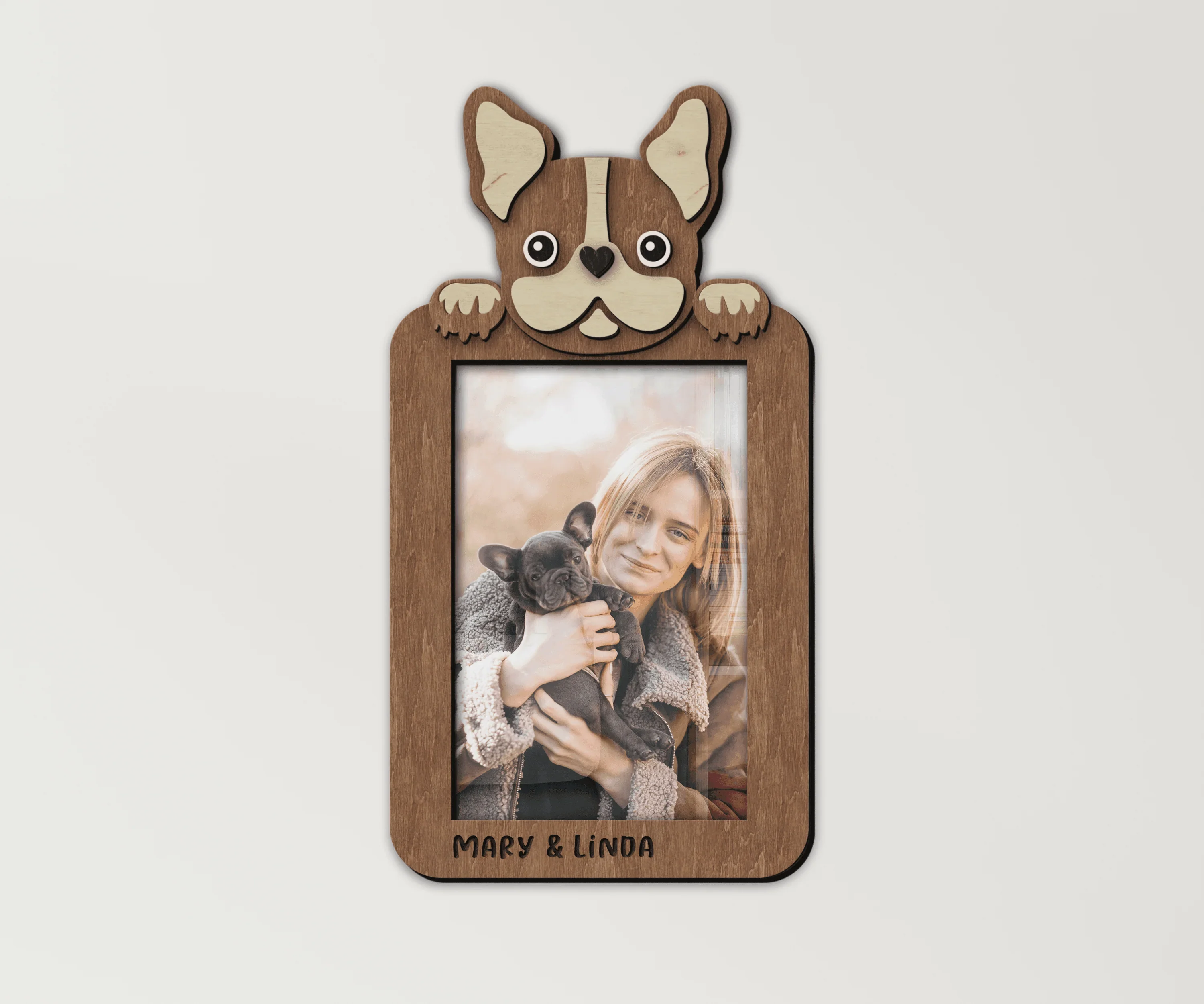 Custom French Bulldog Decor | Personalized Dog Picture Frame - The Frame Depot