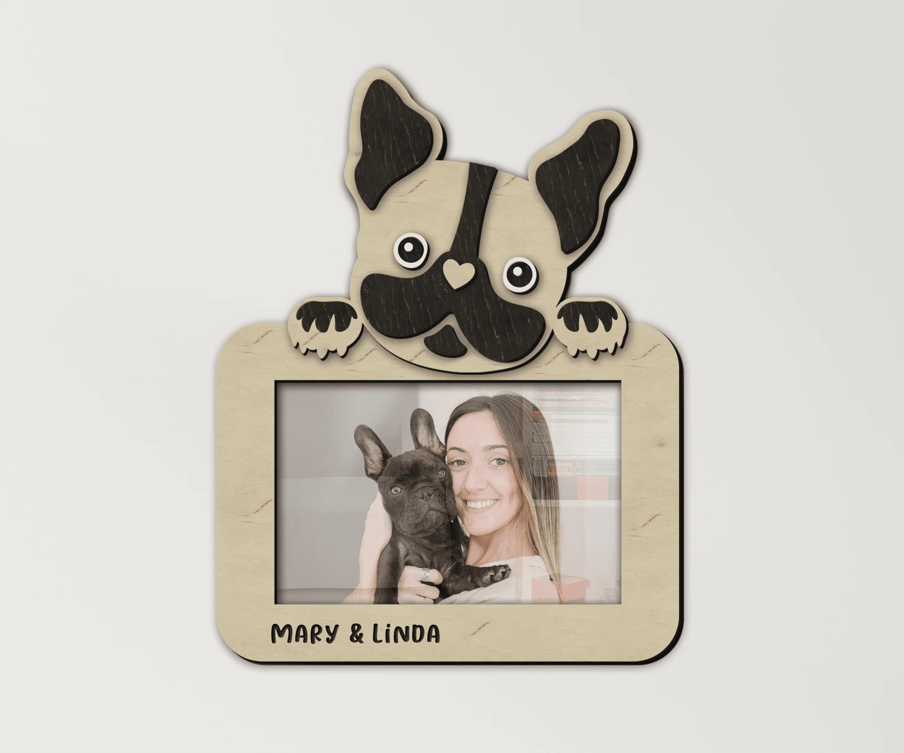 French Bulldog Frame | Personalized Dog Decor - The Frame Depot