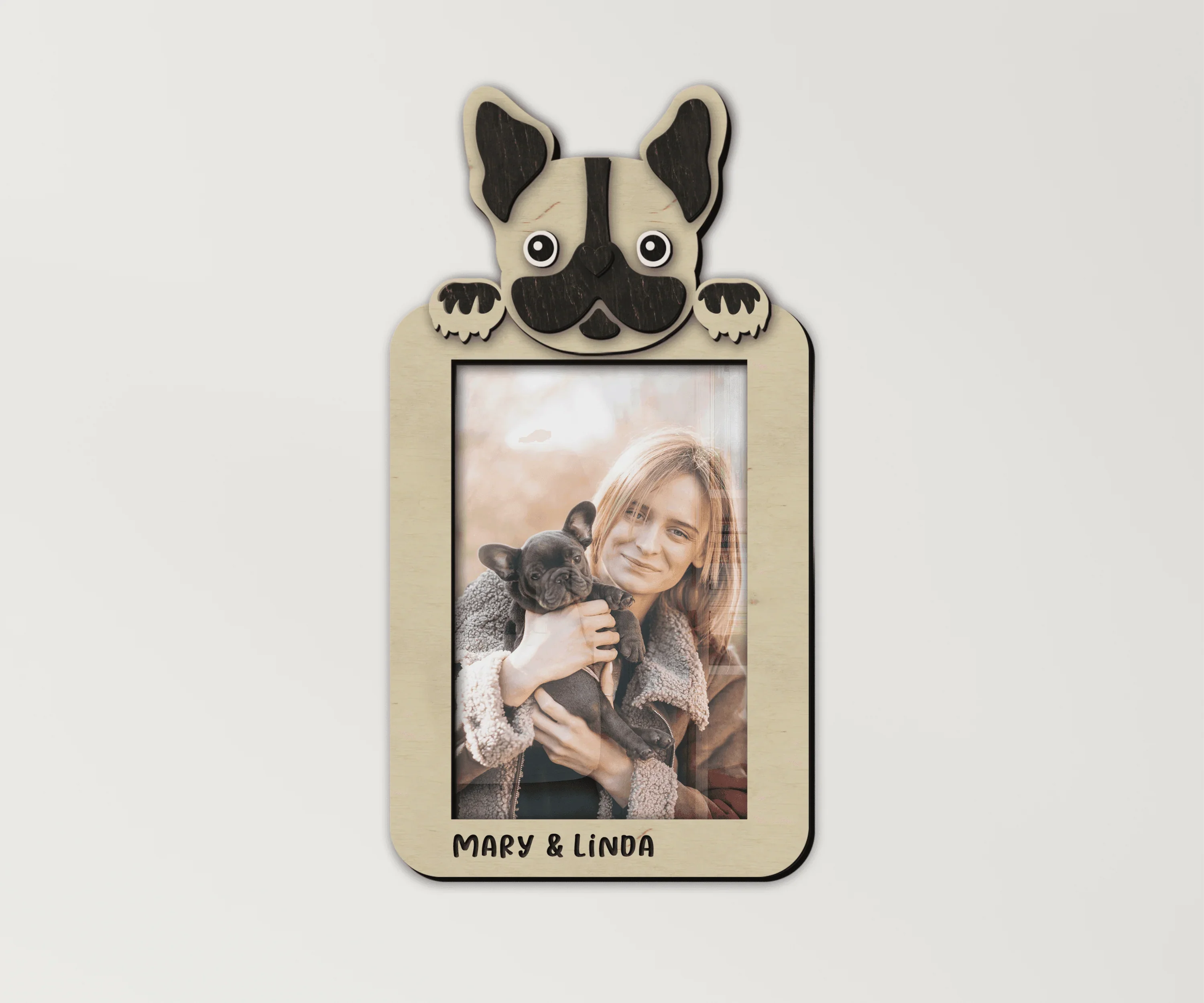 Custom French Bulldog Decor | Personalized Dog Picture Frame - The Frame Depot