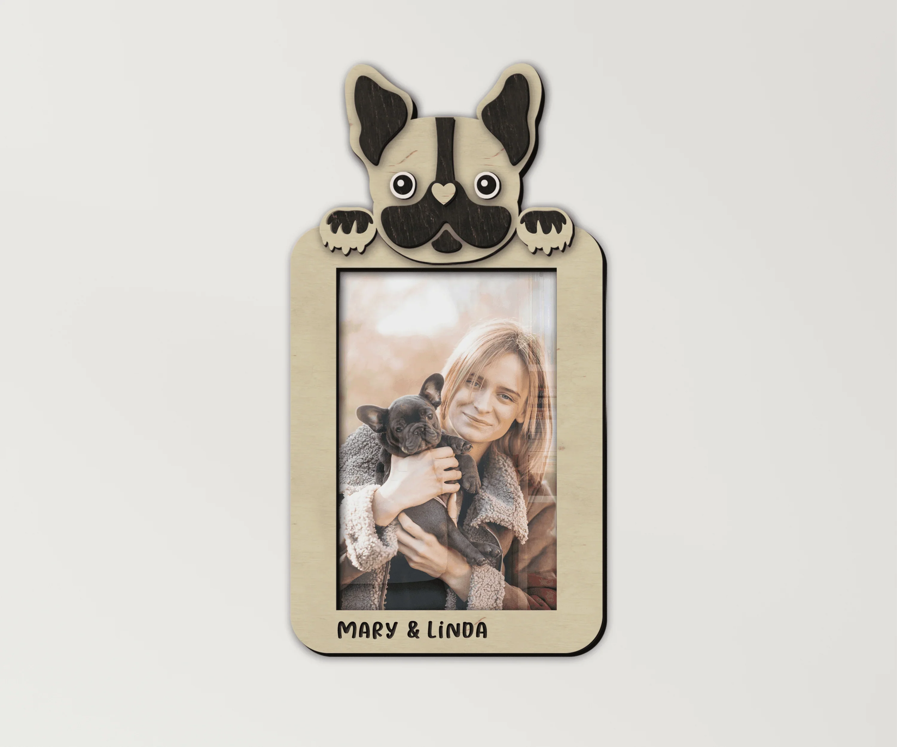 Custom French Bulldog Decor | Personalized Dog Picture Frame - The Frame Depot
