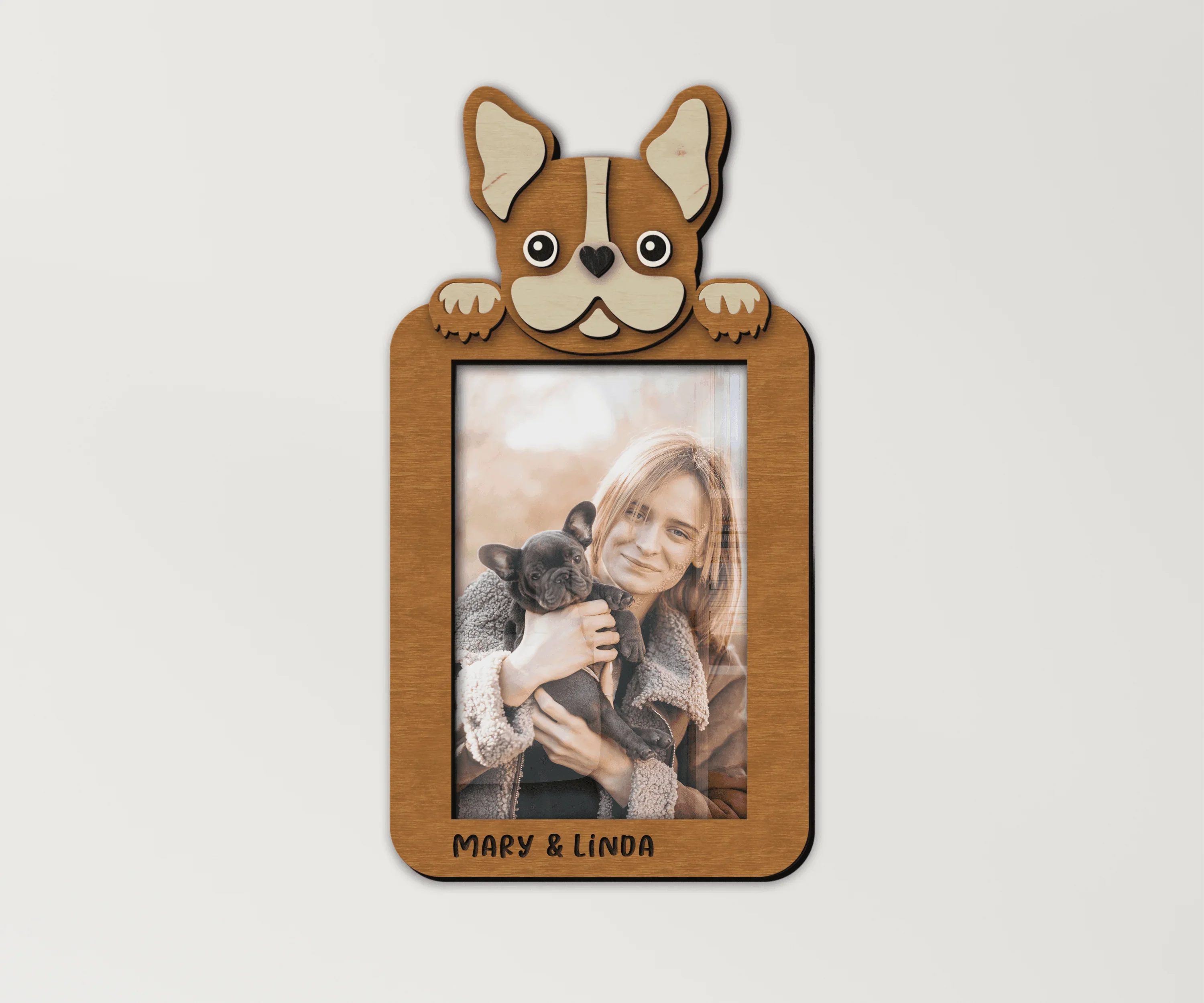 Custom French Bulldog Decor | Personalized Dog Picture Frame - The Frame Depot