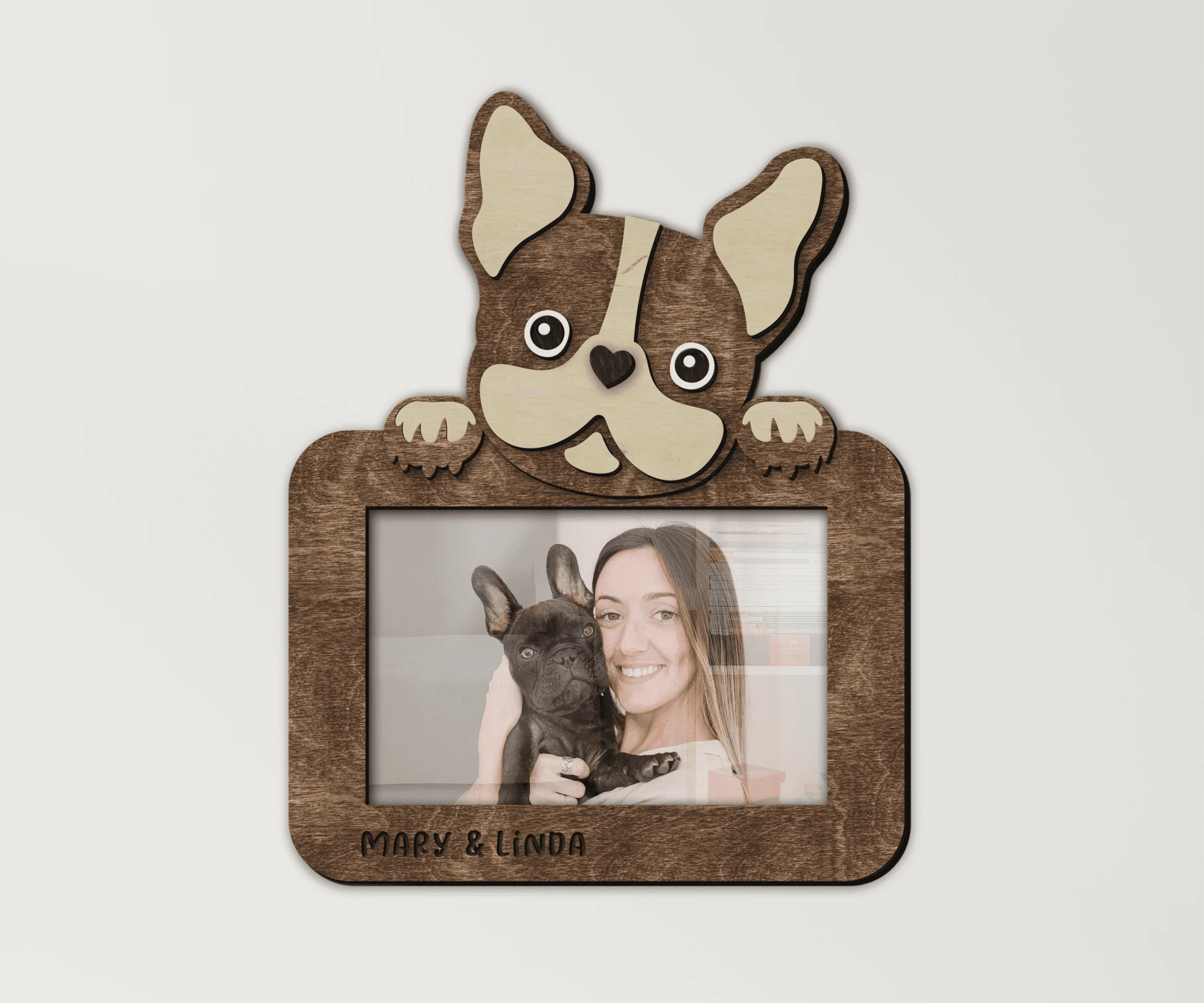 French Bulldog Frame | Personalized Dog Decor - The Frame Depot