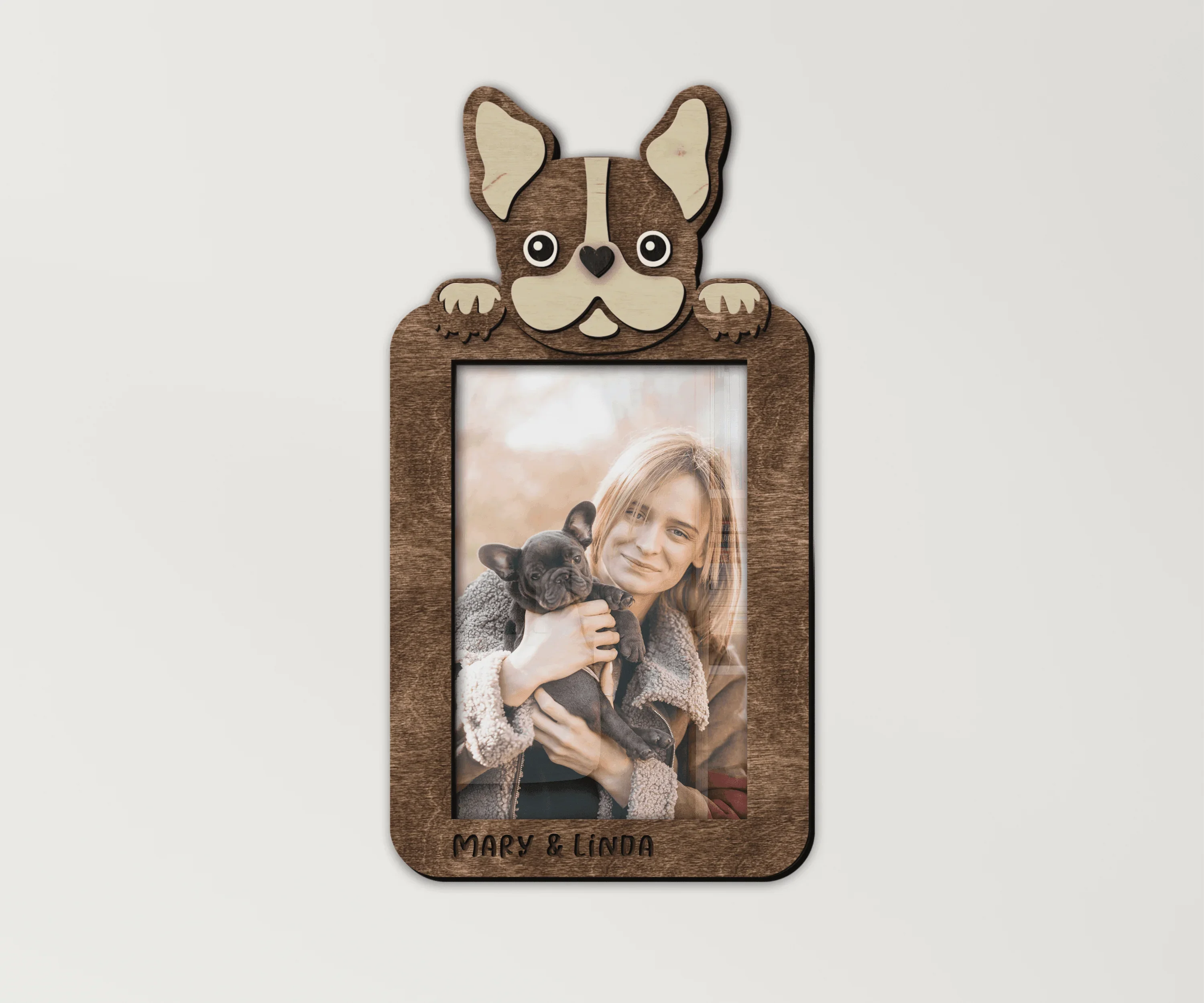 Custom French Bulldog Decor | Personalized Dog Picture Frame - The Frame Depot