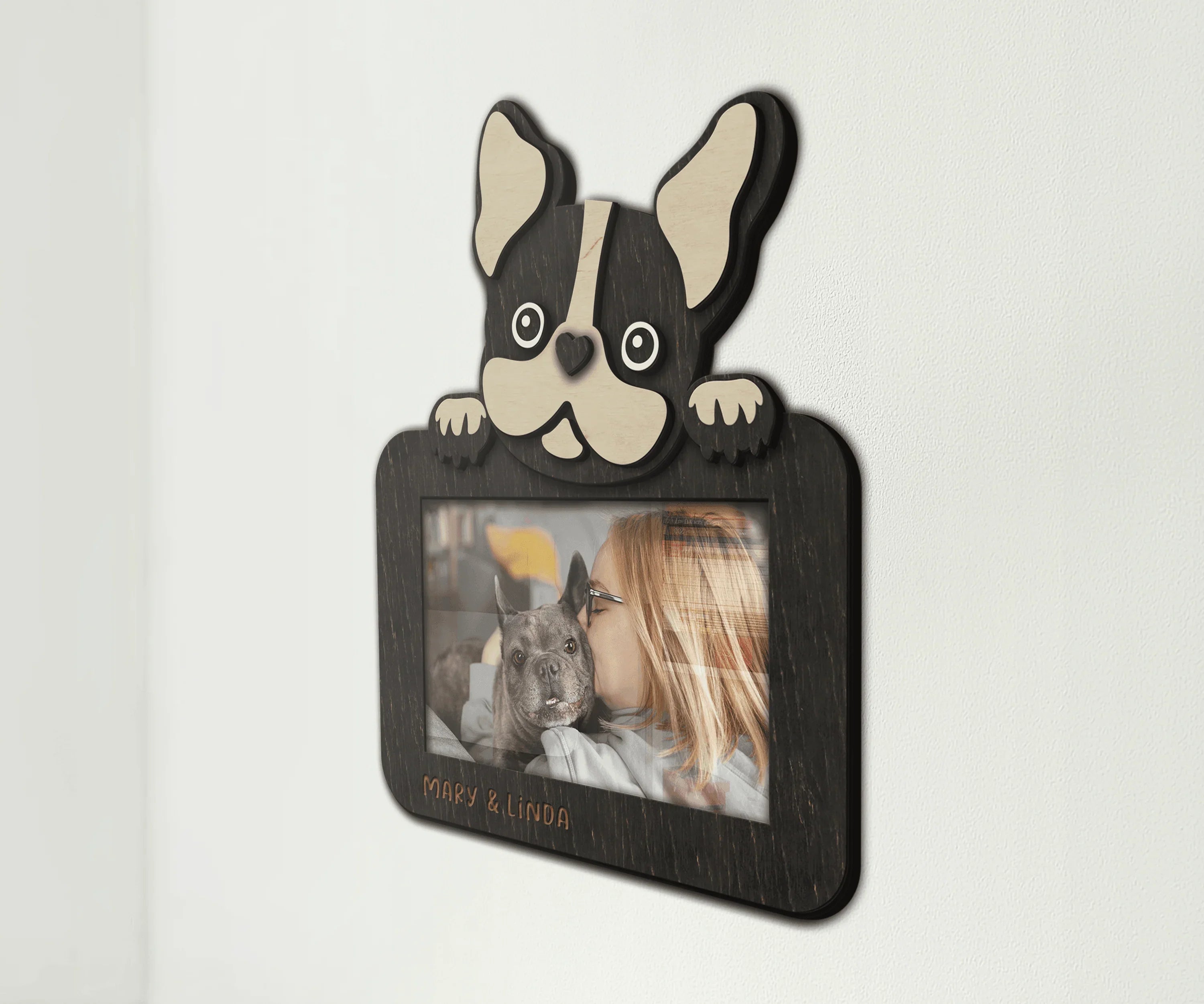 French Bulldog Frame | Personalized Dog Decor - The Frame Depot