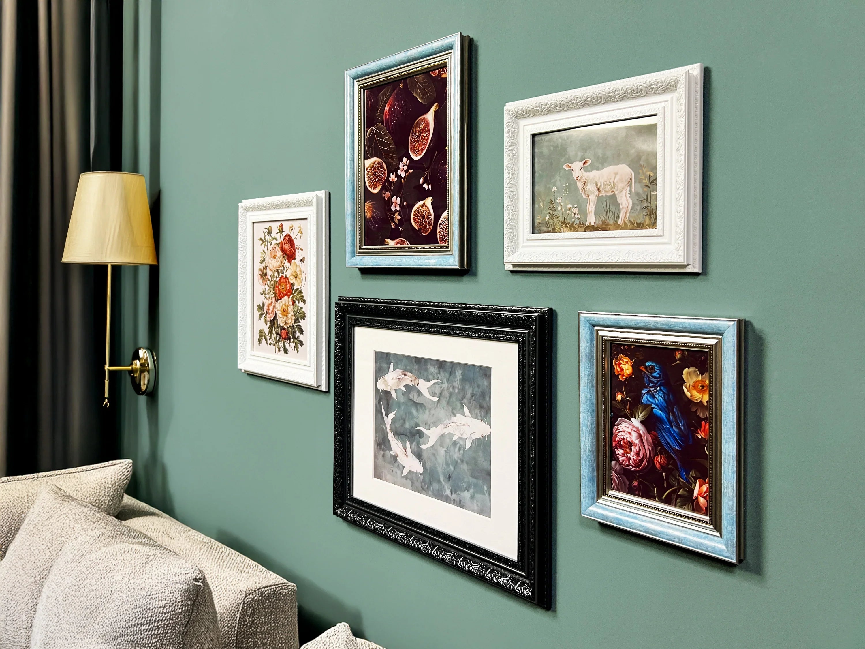Frosted Vintage Small Set - Gallery Wall Frames