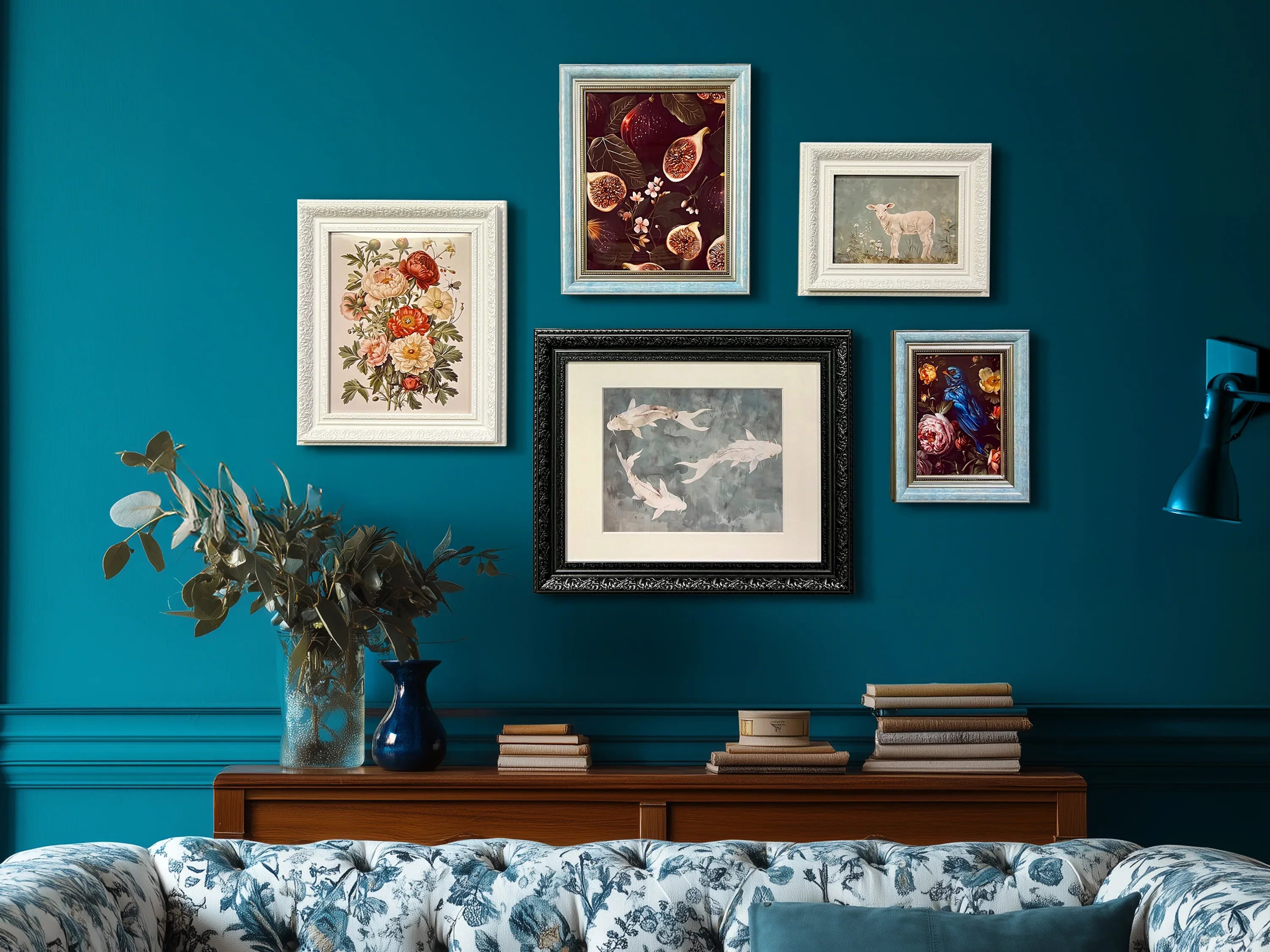 Frosted Vintage Small Set - Gallery Wall Frames