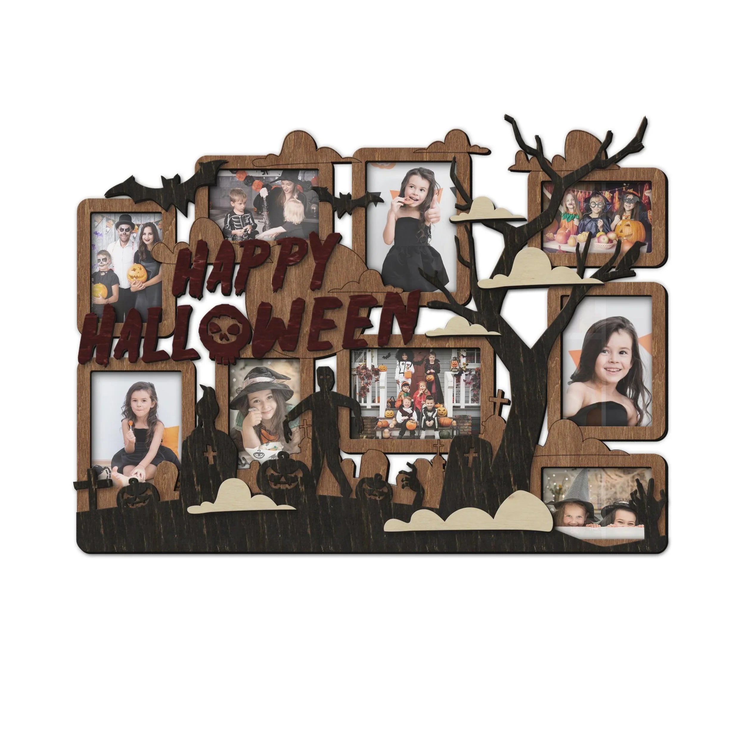 Halloween-Themed Picture Frame Collage - The Frame Depot