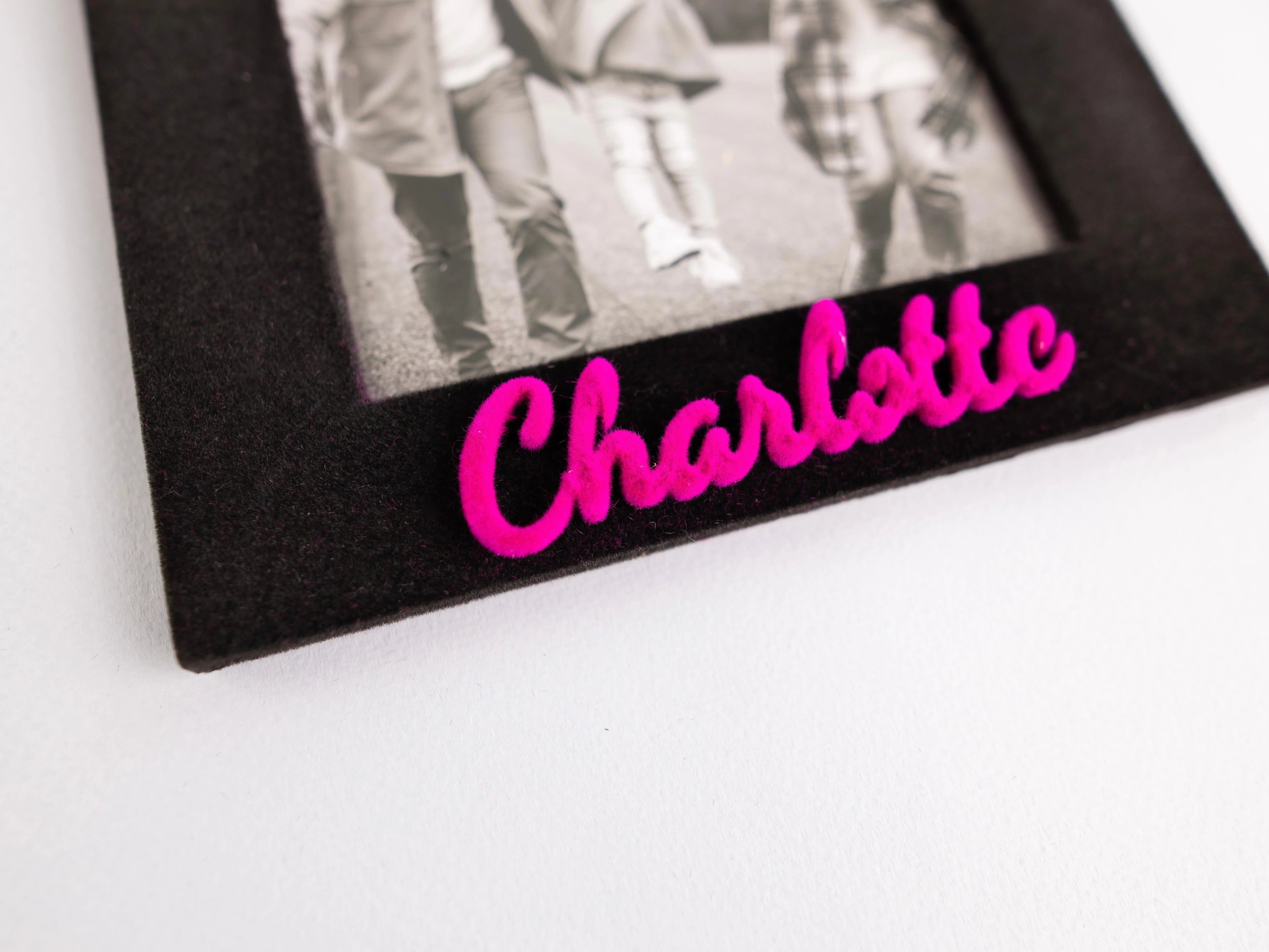 Velvet fabric picture frame | Soft photo frame - The Frame Depot