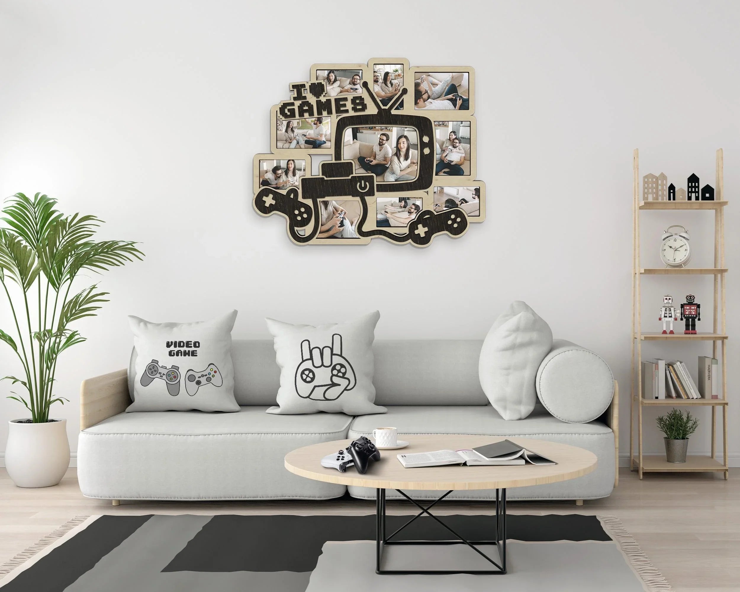 Video Game Picture Collage | Wall art decor for Gamer - The Frame Depot