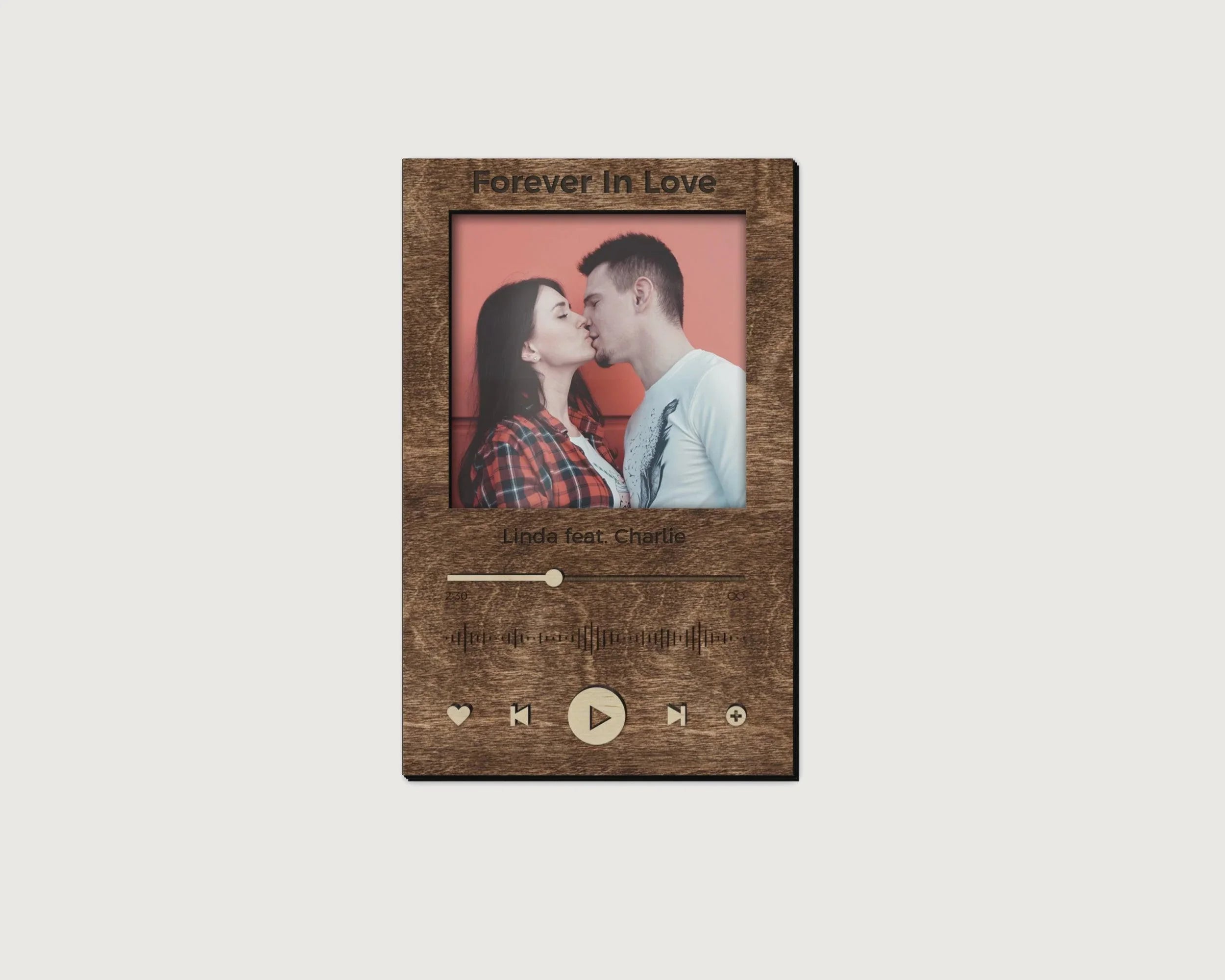 Music Plaque | Picture Frame | Couples Gift - The Frame Depot