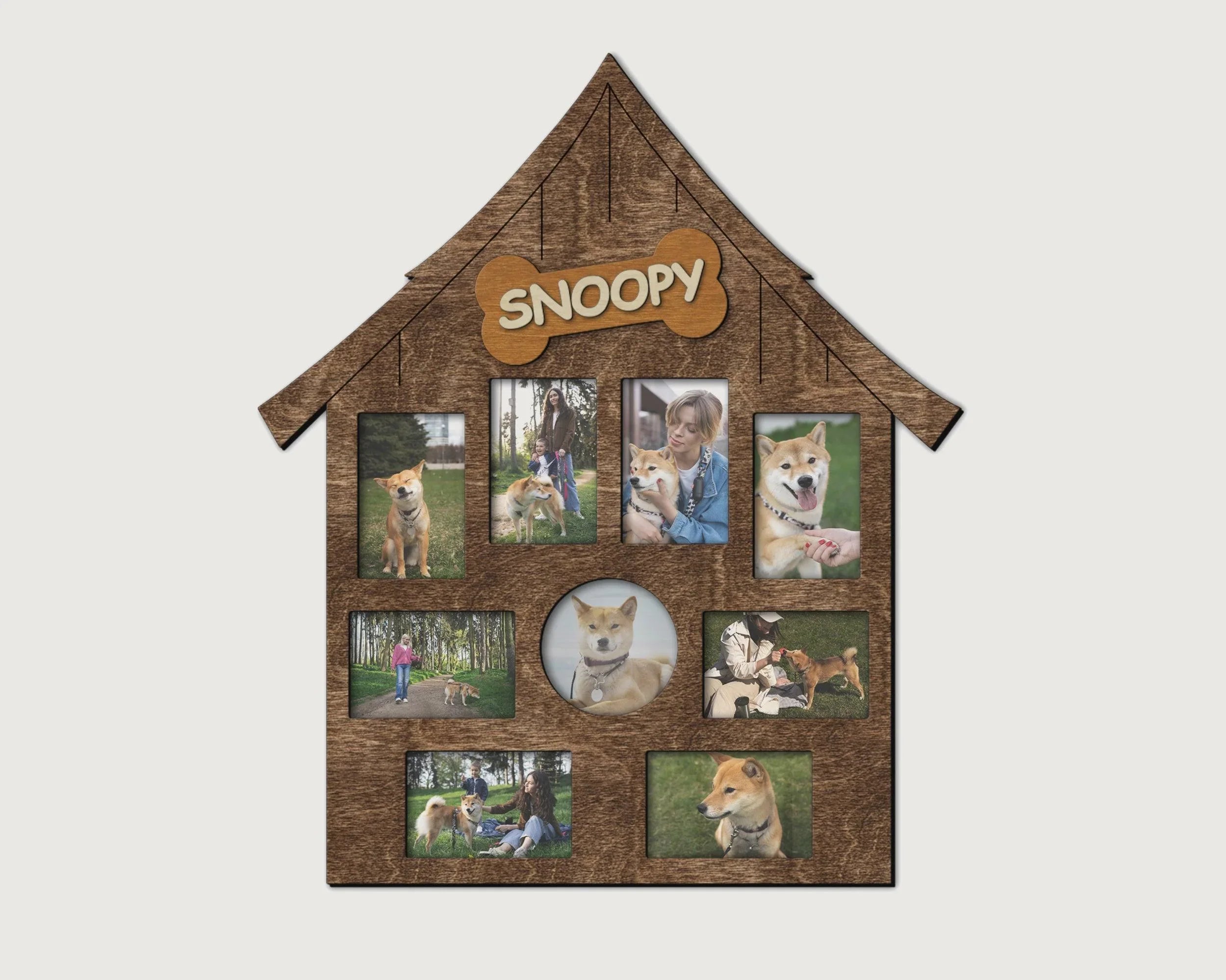 Doghouse Photo Frame | Personalized Dog Gift - The Frame Depot
