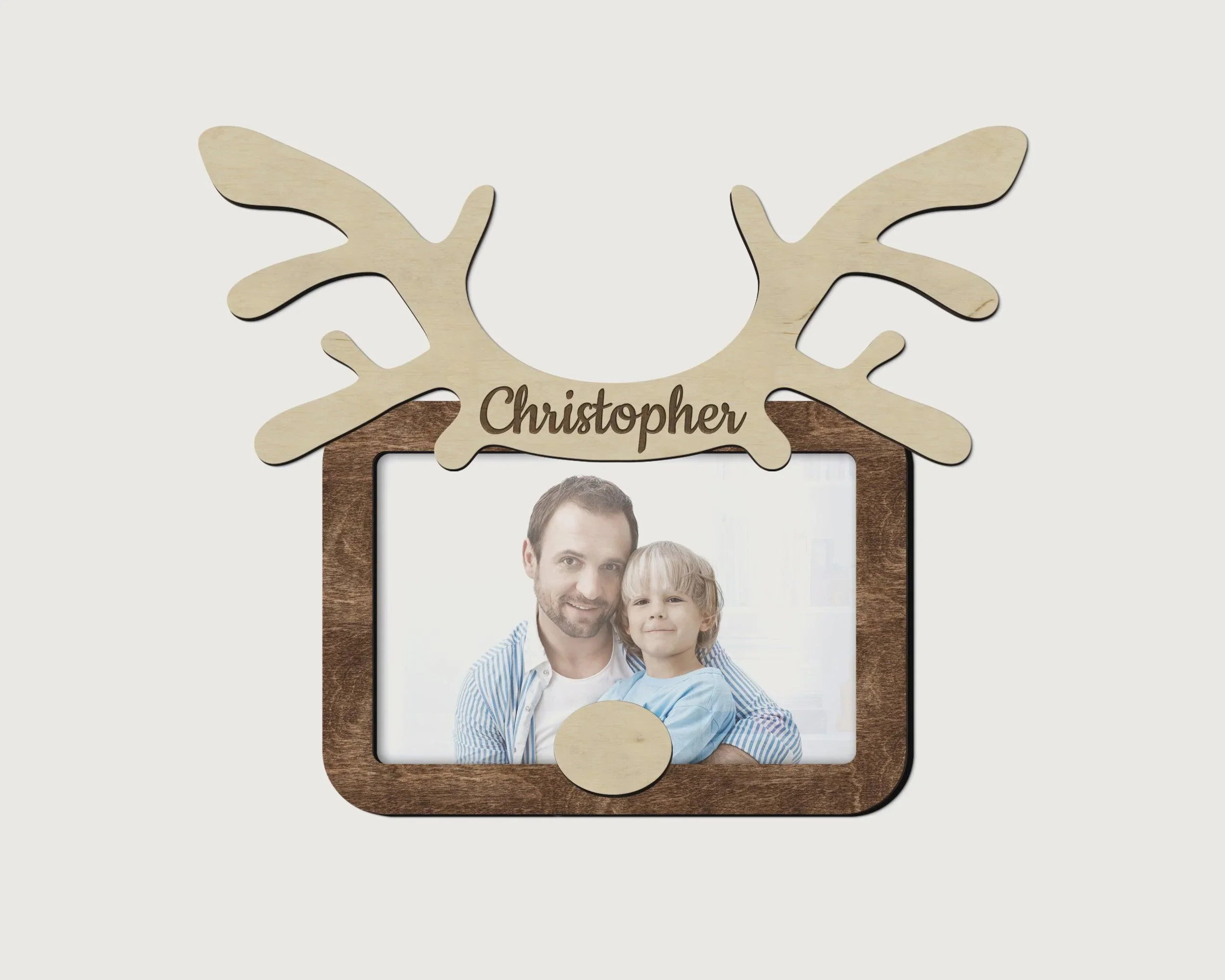 Reindeer Photo Frame | Rudolph Deer Picture Frame - The Frame Depot