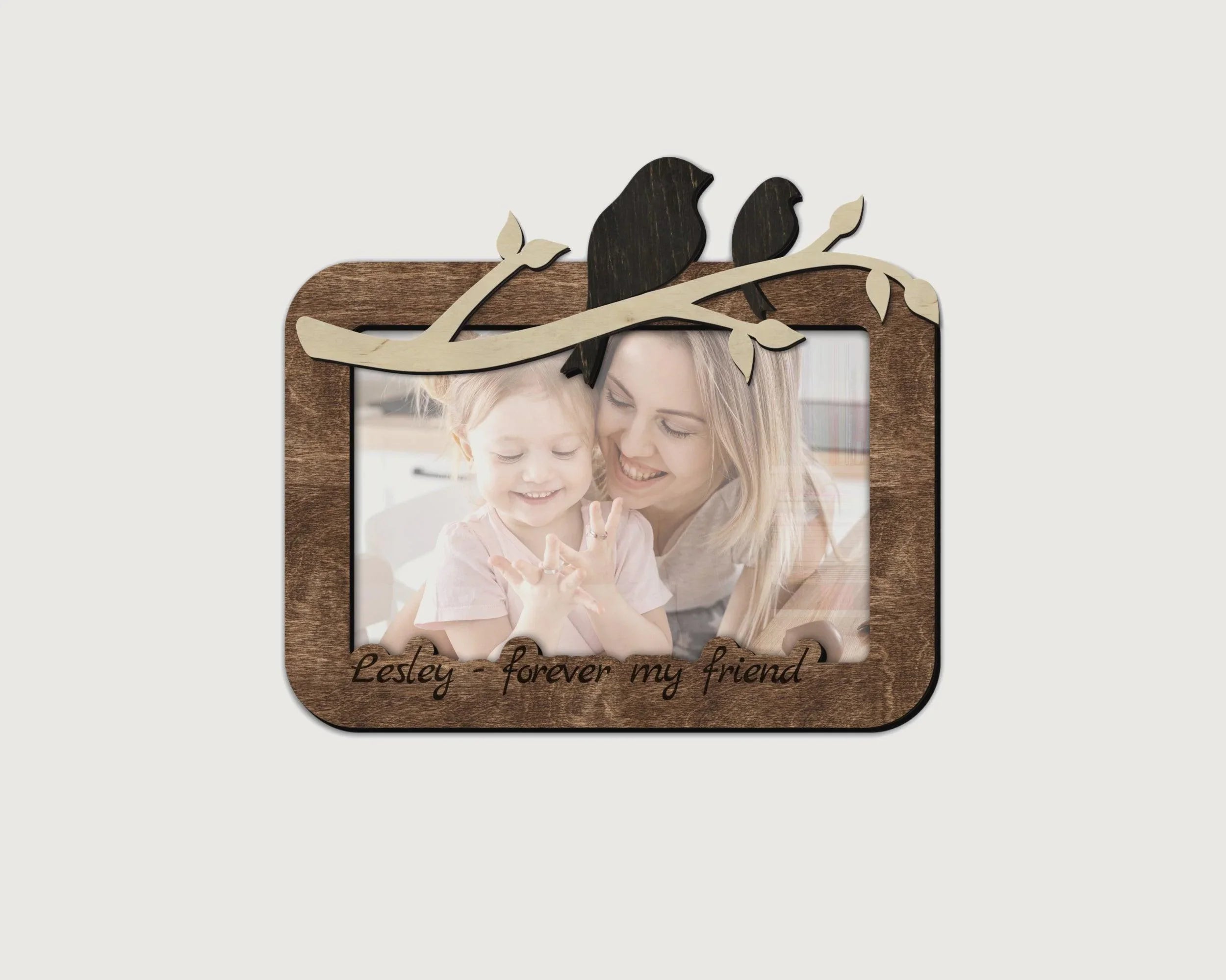Bird-themed Photo Frame | Forever my Friend Sign - The Frame Depot