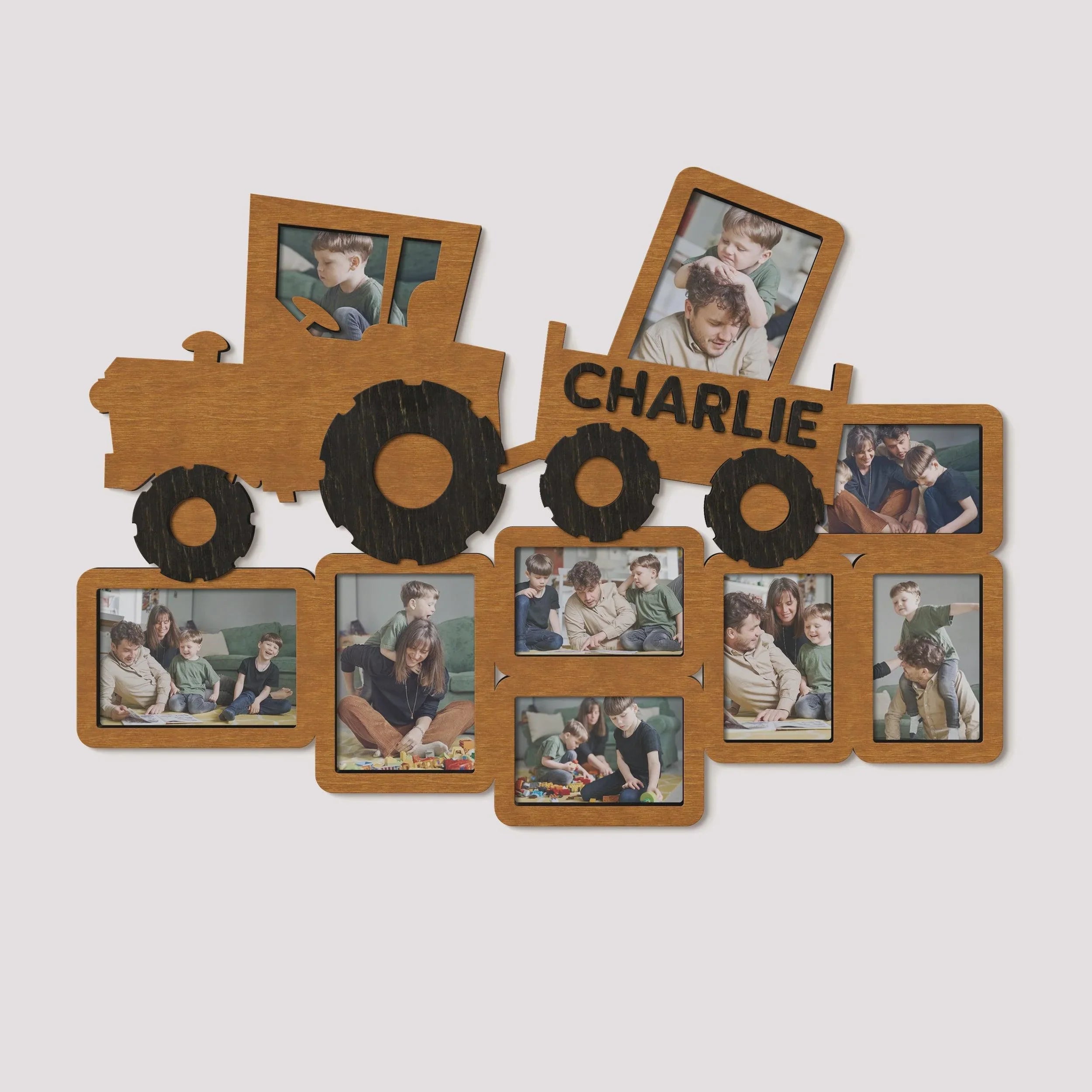 Tractor Collage | Personalized Kids Photo Frame - The Frame Depot