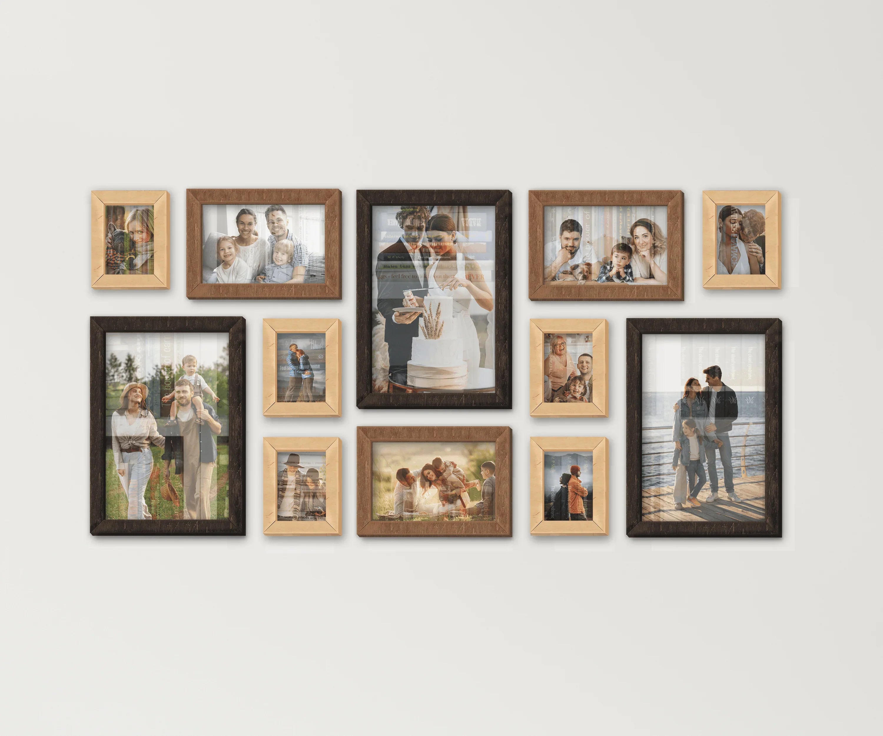 Custom Photo Frame Collage | Picture frame set | Gallery wall - The Frame Depot