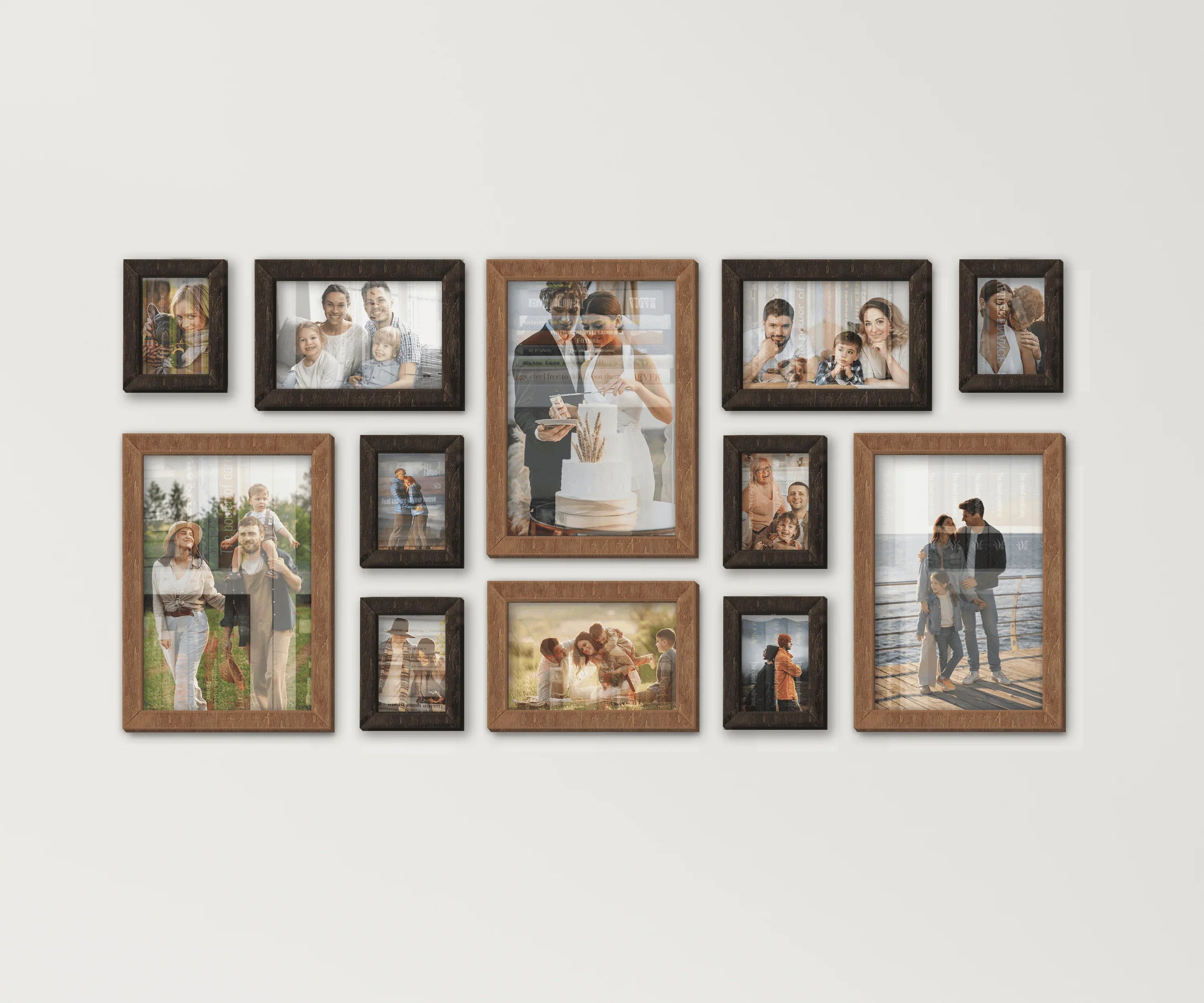 Custom Photo Frame Collage | Picture frame set | Gallery wall - The Frame Depot