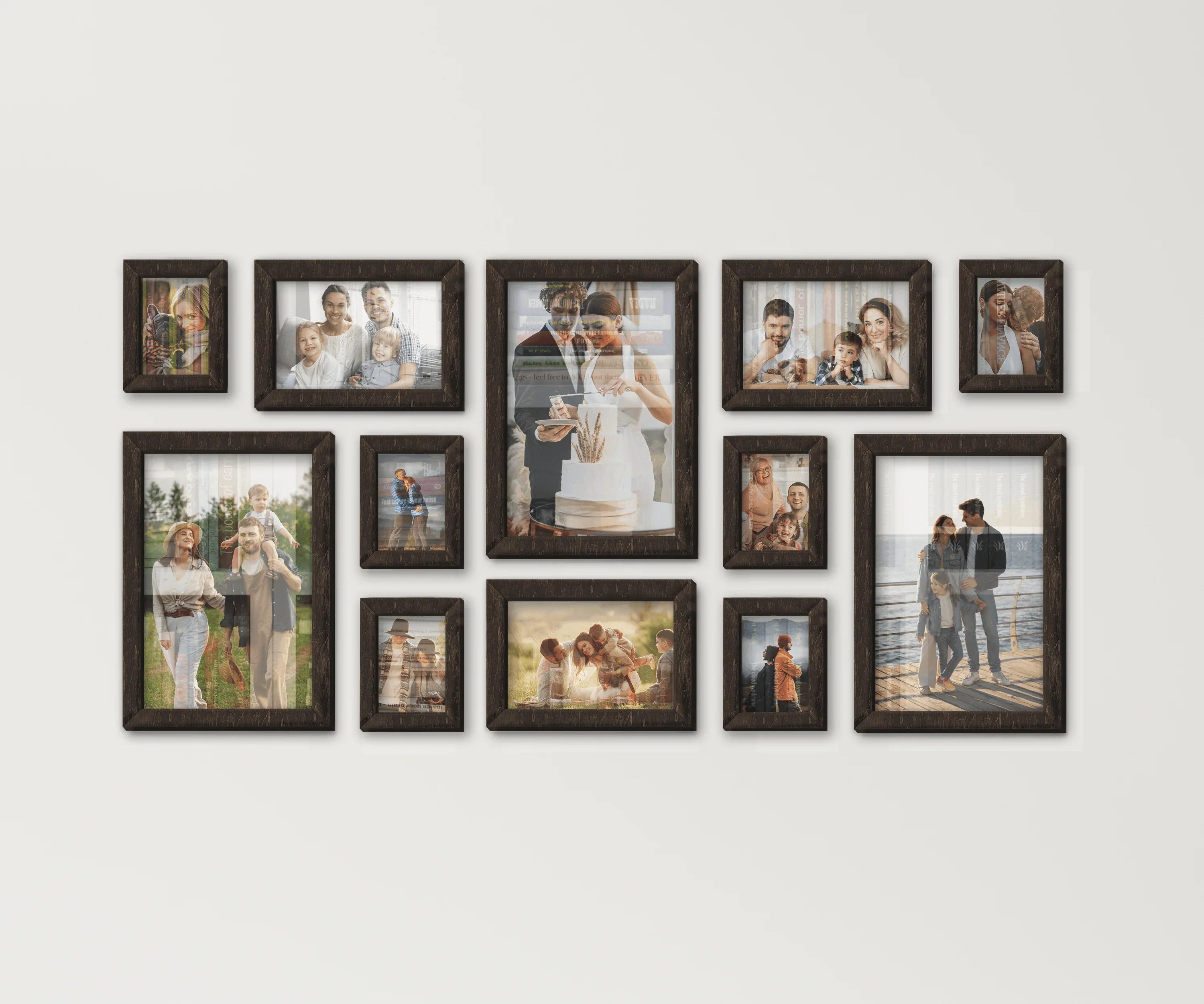 Custom Photo Frame Collage | Picture frame set | Gallery wall - The Frame Depot