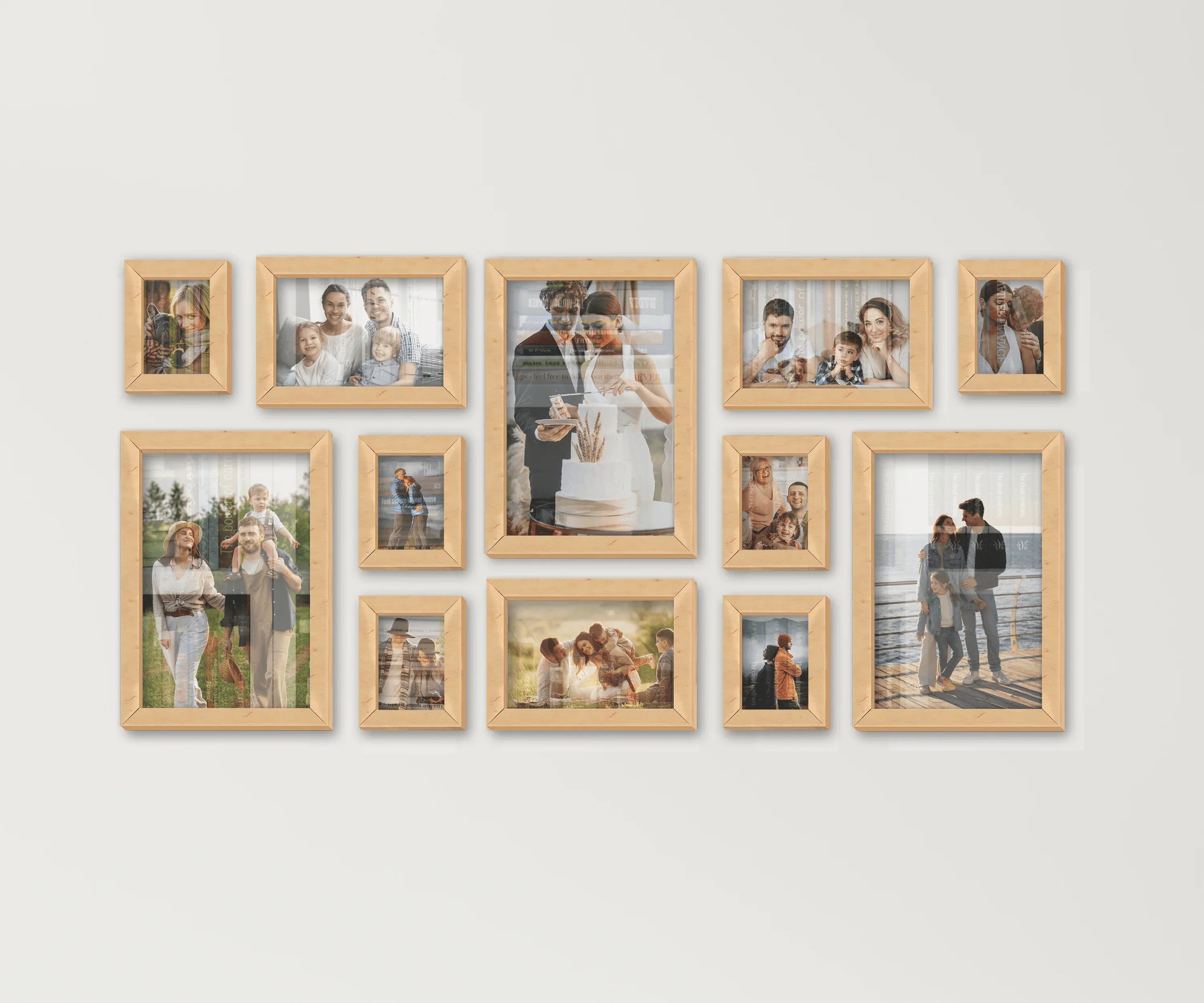 Custom Photo Frame Collage | Picture frame set | Gallery wall - The Frame Depot