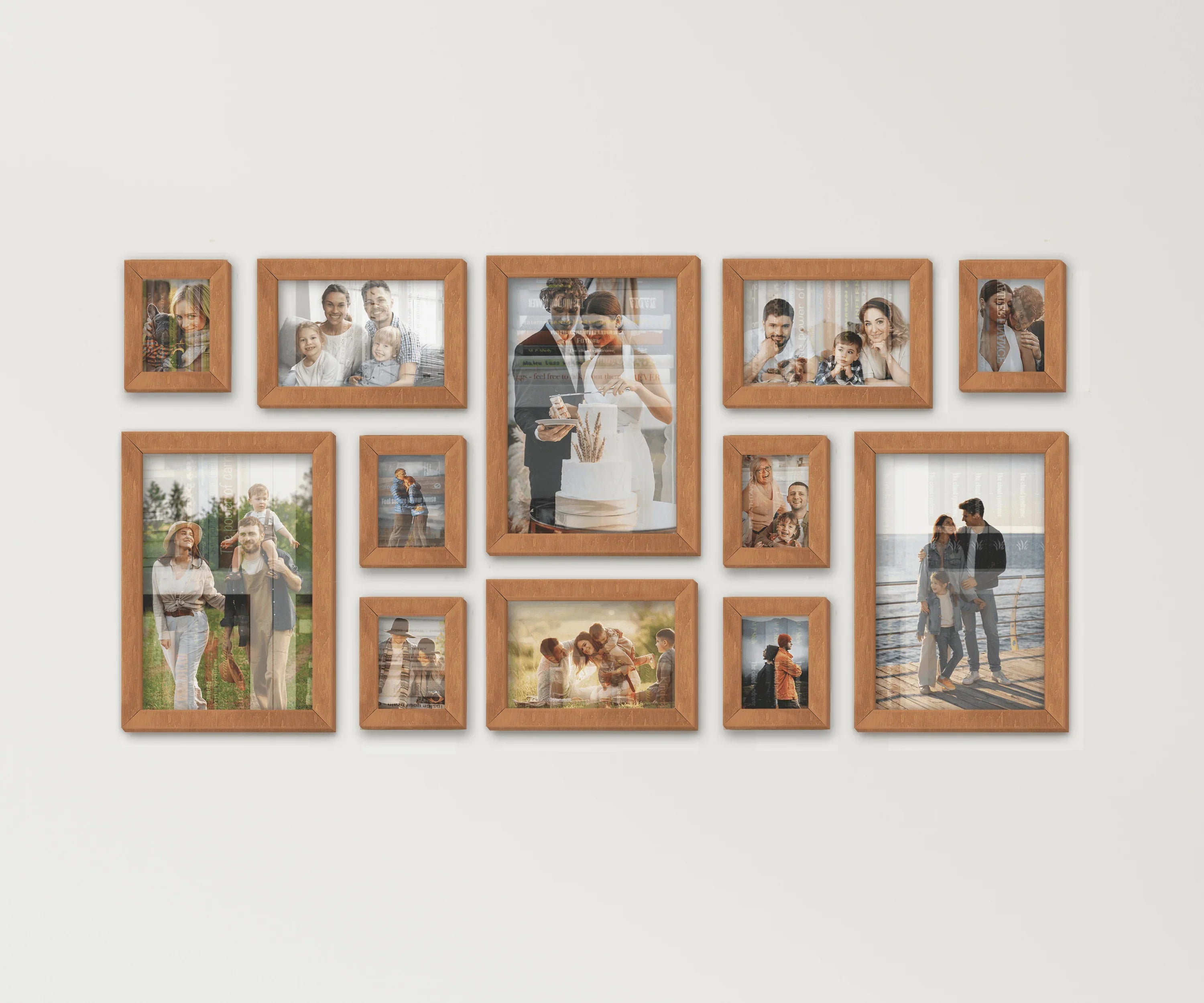 Custom Photo Frame Collage | Picture frame set | Gallery wall - The Frame Depot