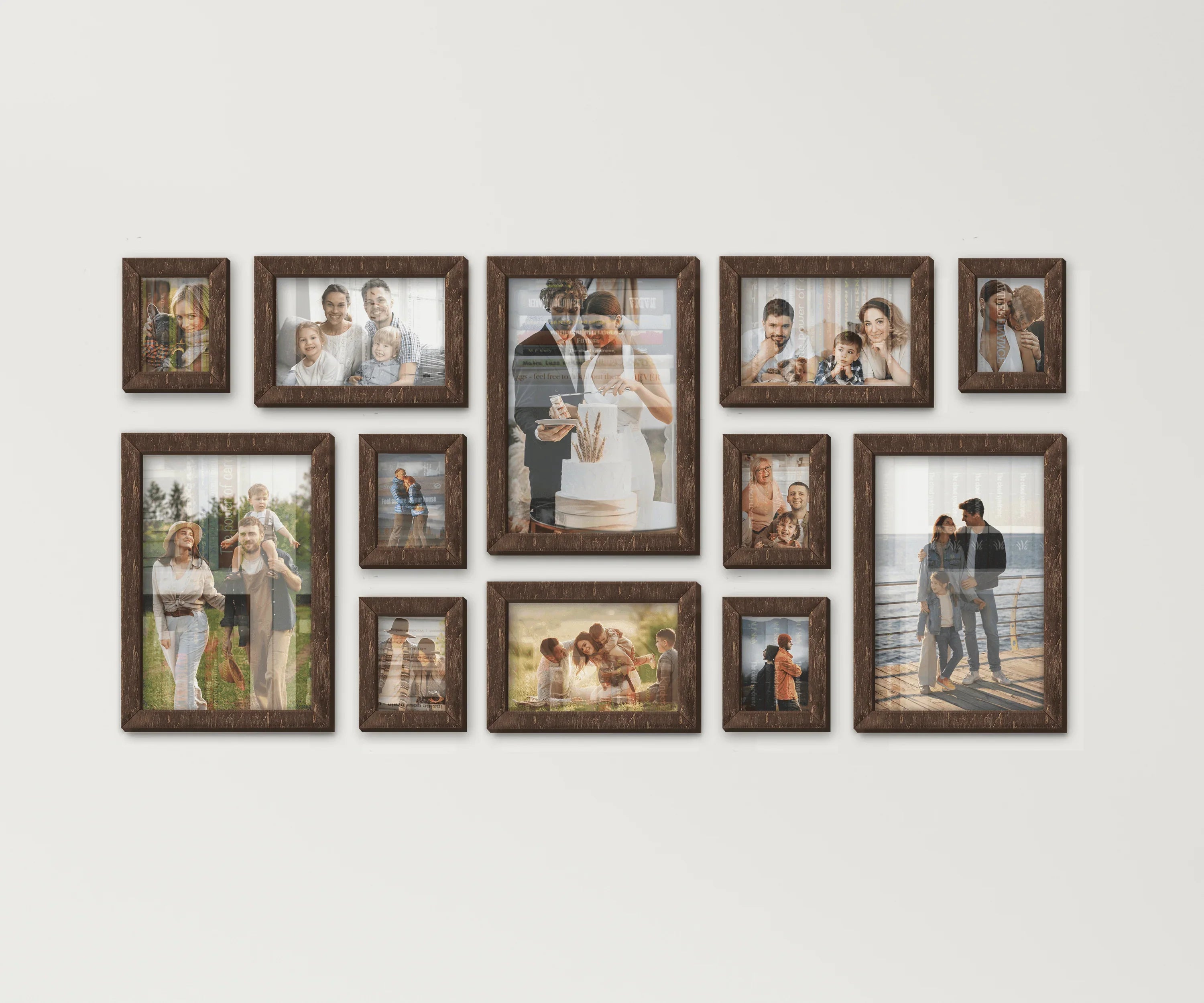 Custom Photo Frame Collage | Picture frame set | Gallery wall - The Frame Depot