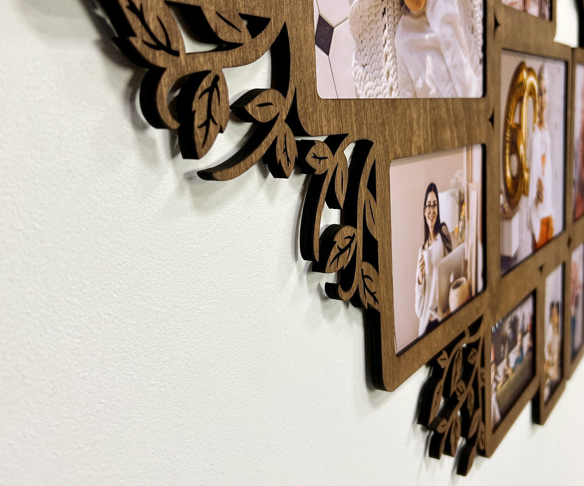Large Photo Collage for Family Memories and Wall Decor