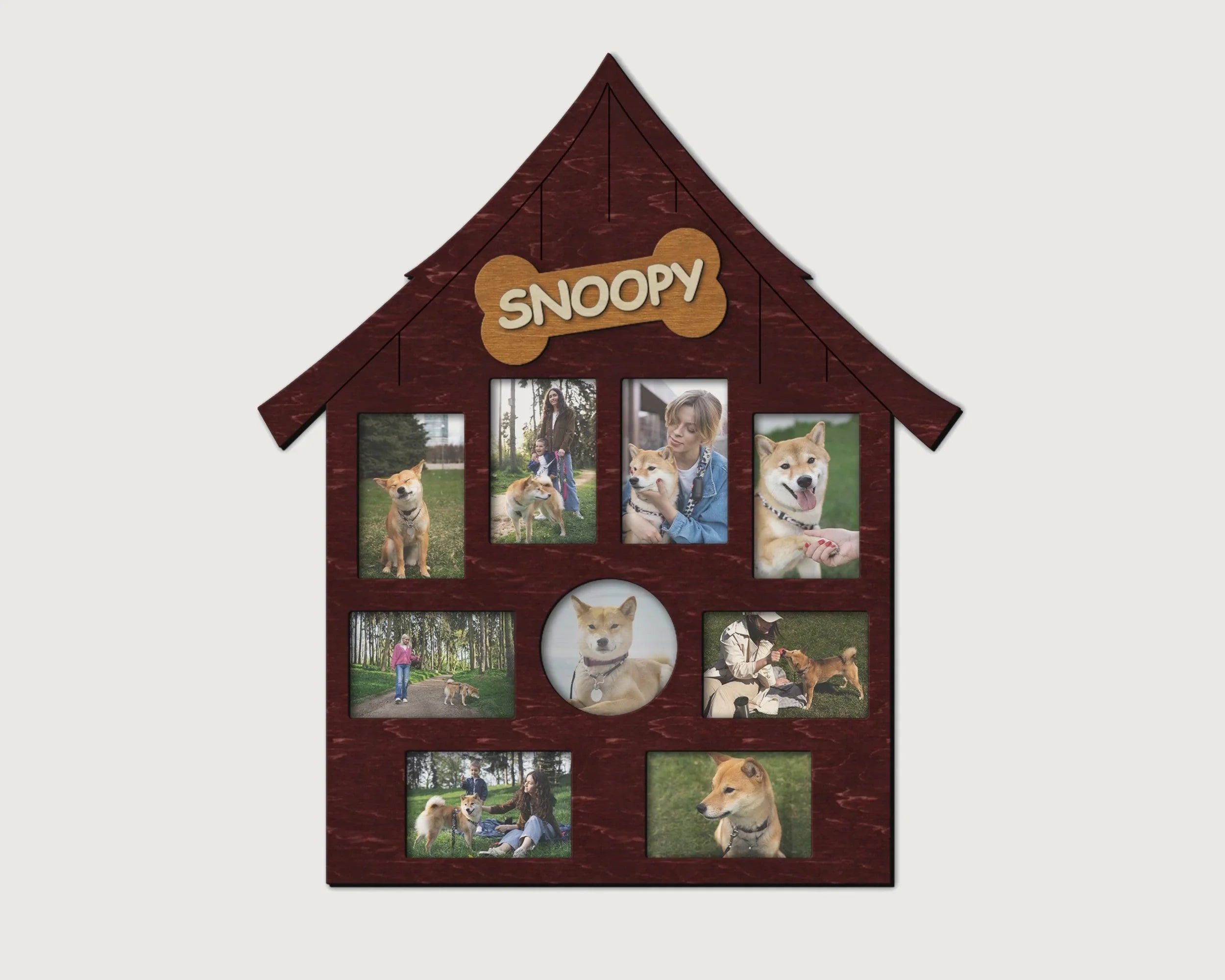 Doghouse Photo Frame | Personalized Dog Gift - The Frame Depot